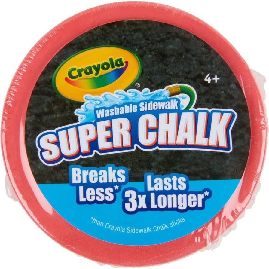 Tiza Super Lavable Crayola para Exterior - 30 Colores
