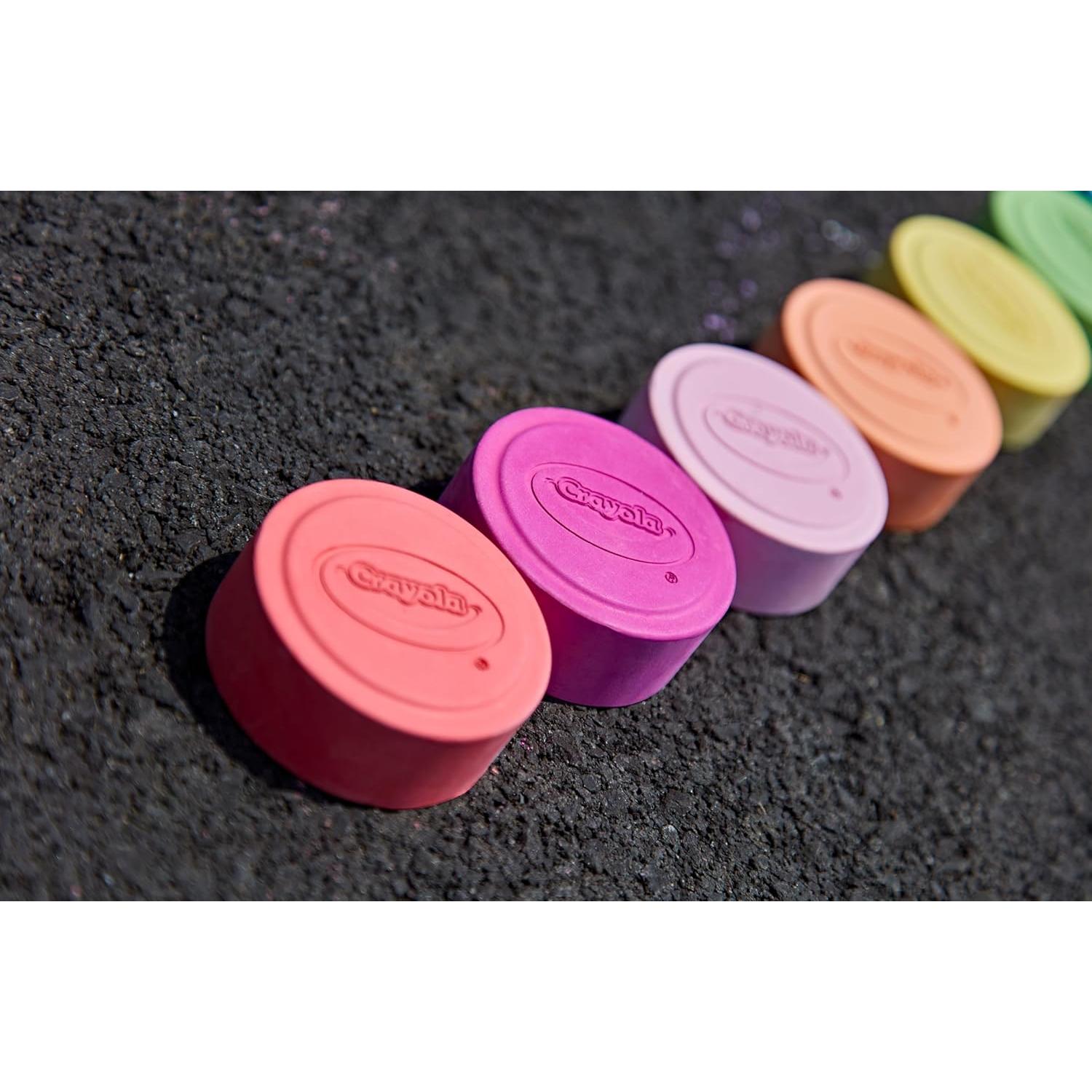 Tiza Super Lavable Crayola para Exterior - 30 Colores