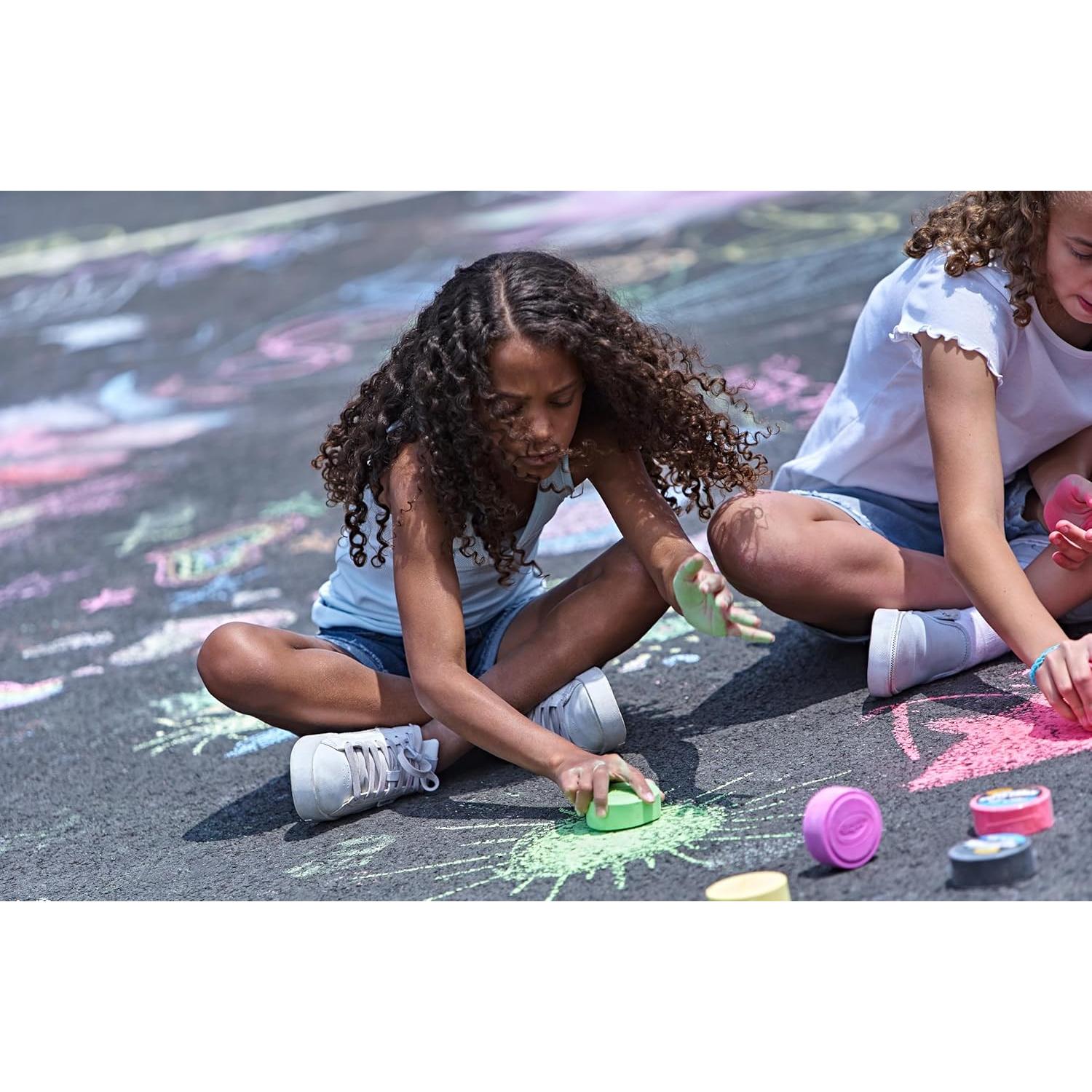 Tiza Super Lavable Crayola para Exterior - 30 Colores