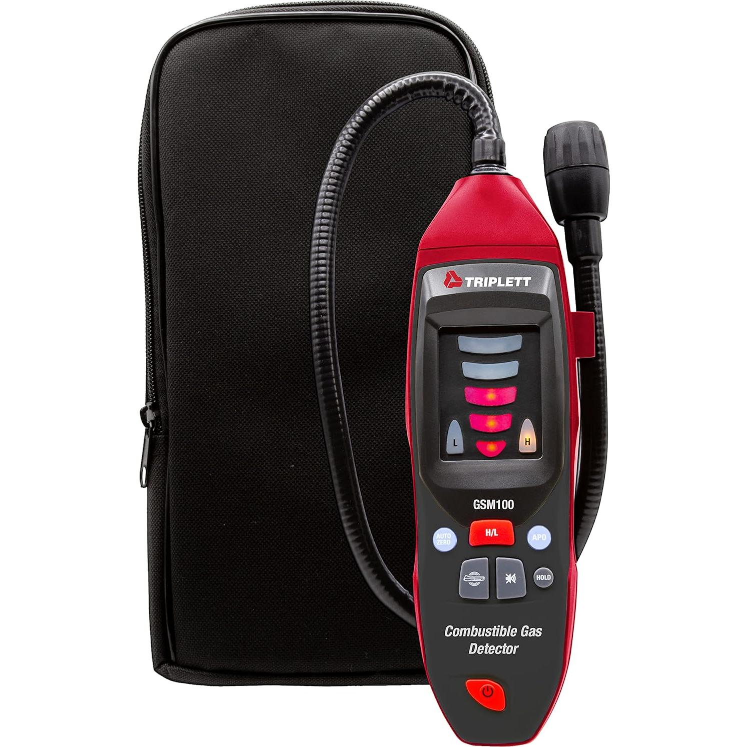 Detector de Fugas de Gas Triplett GSM100 con Sonda Flexible