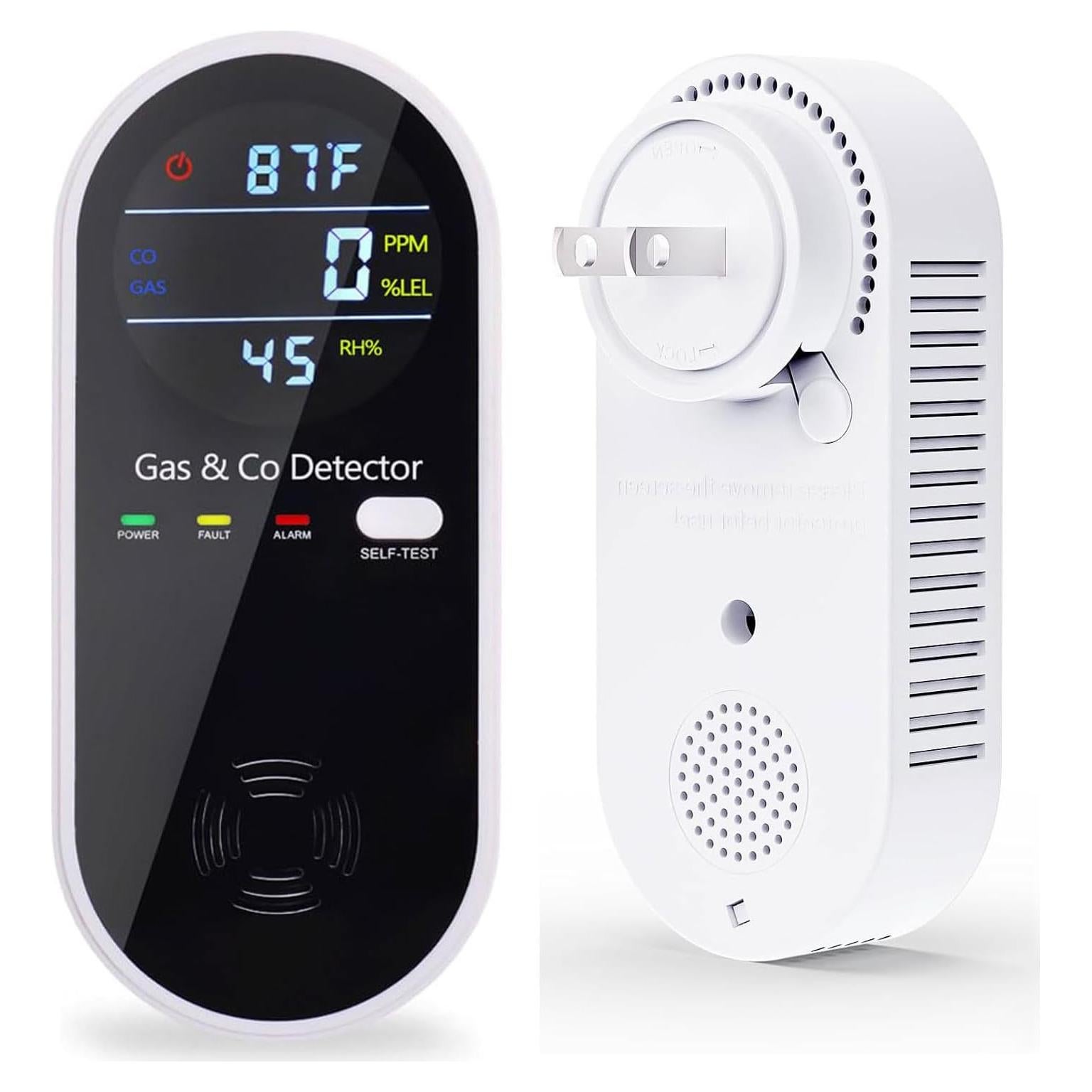 Detector de Gas y Monóxido de Carbono KH Alert KH158 4 en 1