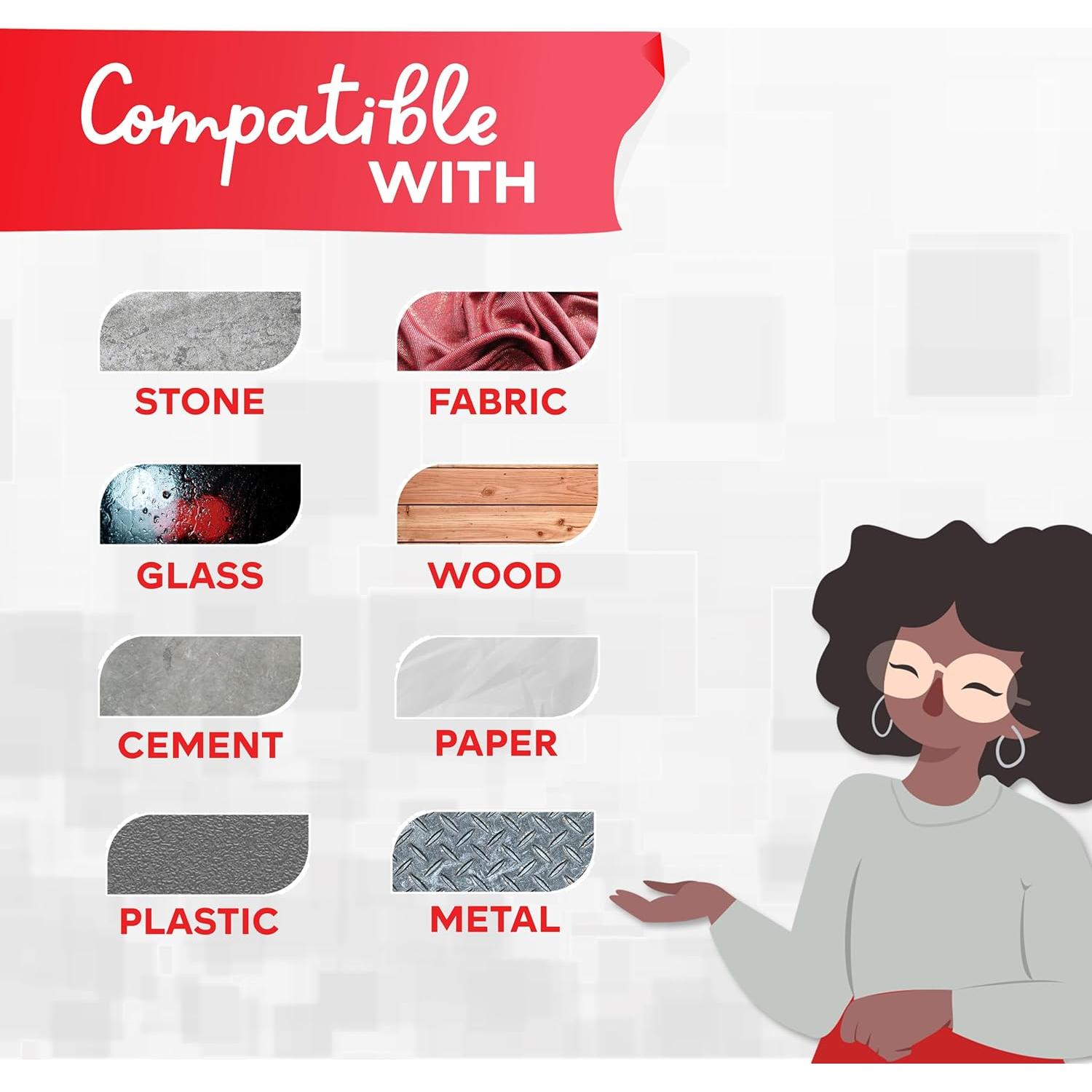 Cinta Adhesiva XFasten Negra 5cm x 45.72m Resistente al Clima