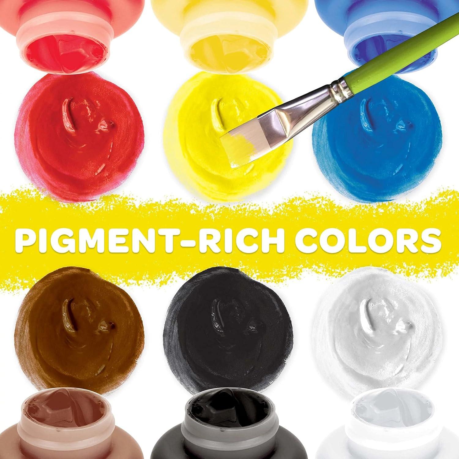 Pintura Acrílica Crayola 6 Colores 60 ml para Niños
