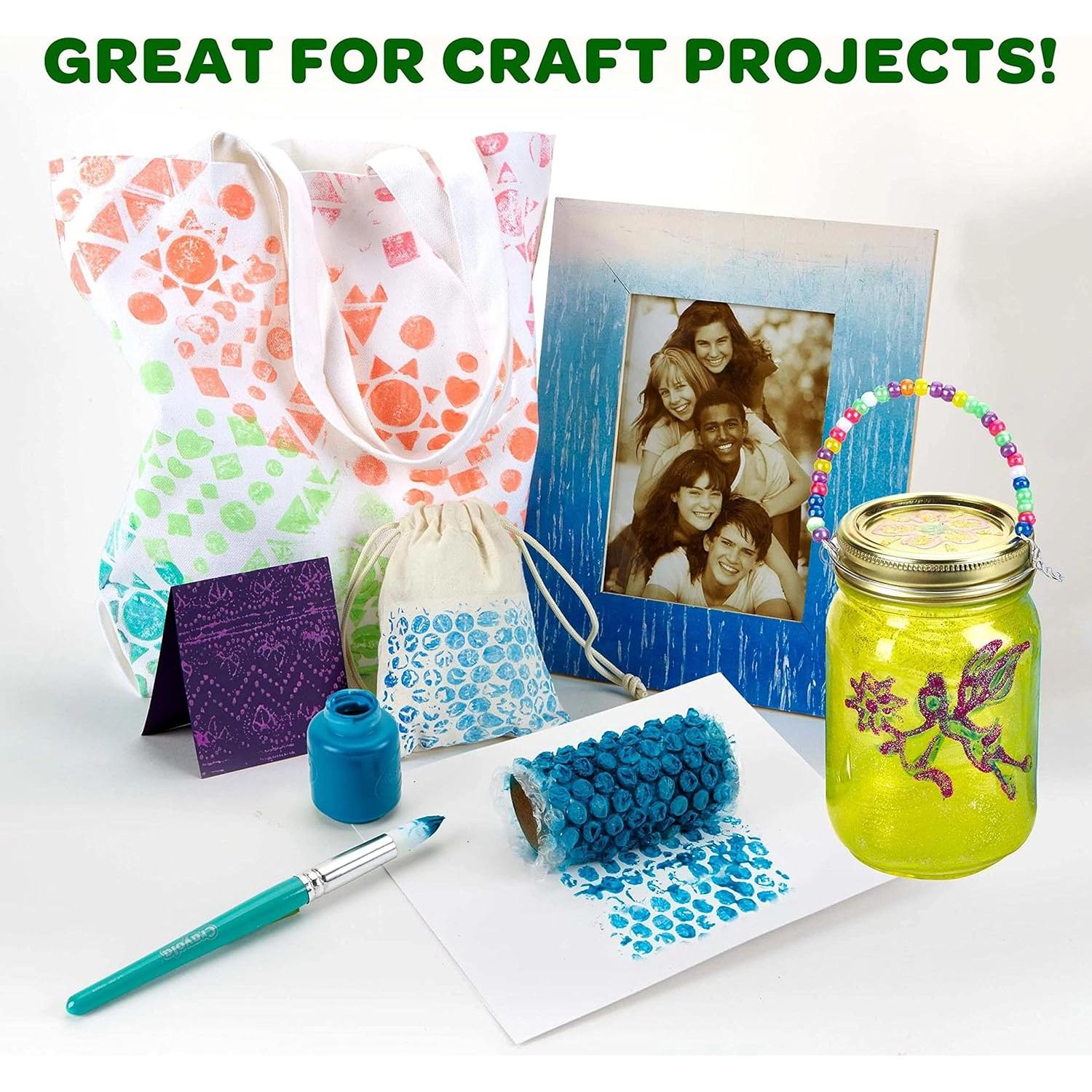 Pintura Acrílica Crayola 6 Colores 60 ml para Niños