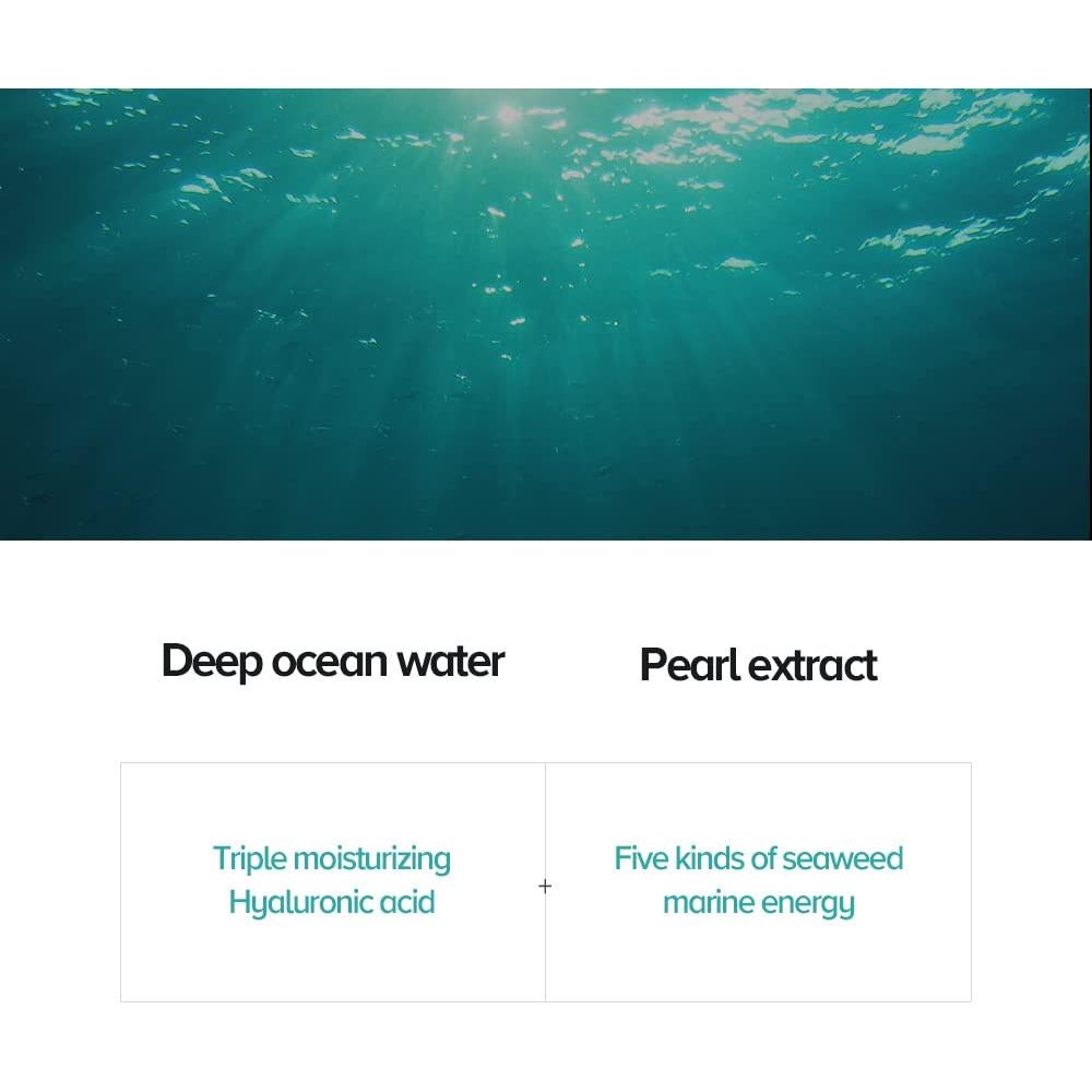 Máscara Facial Hidratante 3 Pasos JM Solution Perla Negra