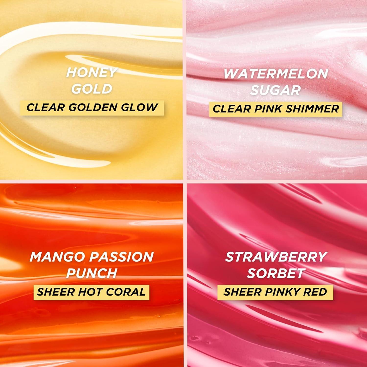 Gisou Aceite Hidratante para Labios con Miel 8ml - Brillo Dorado