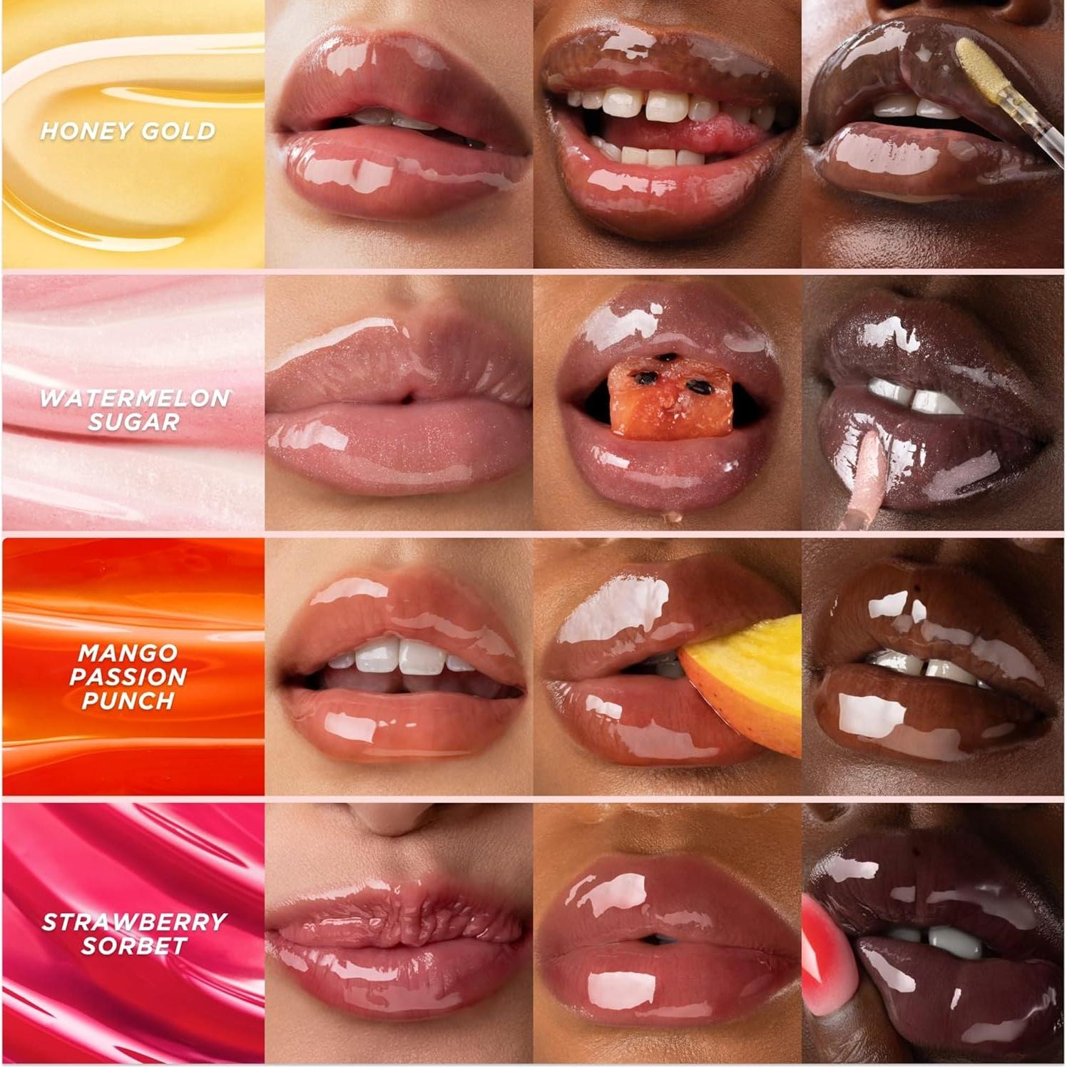 Gisou Aceite Hidratante para Labios con Miel 8ml - Brillo Dorado