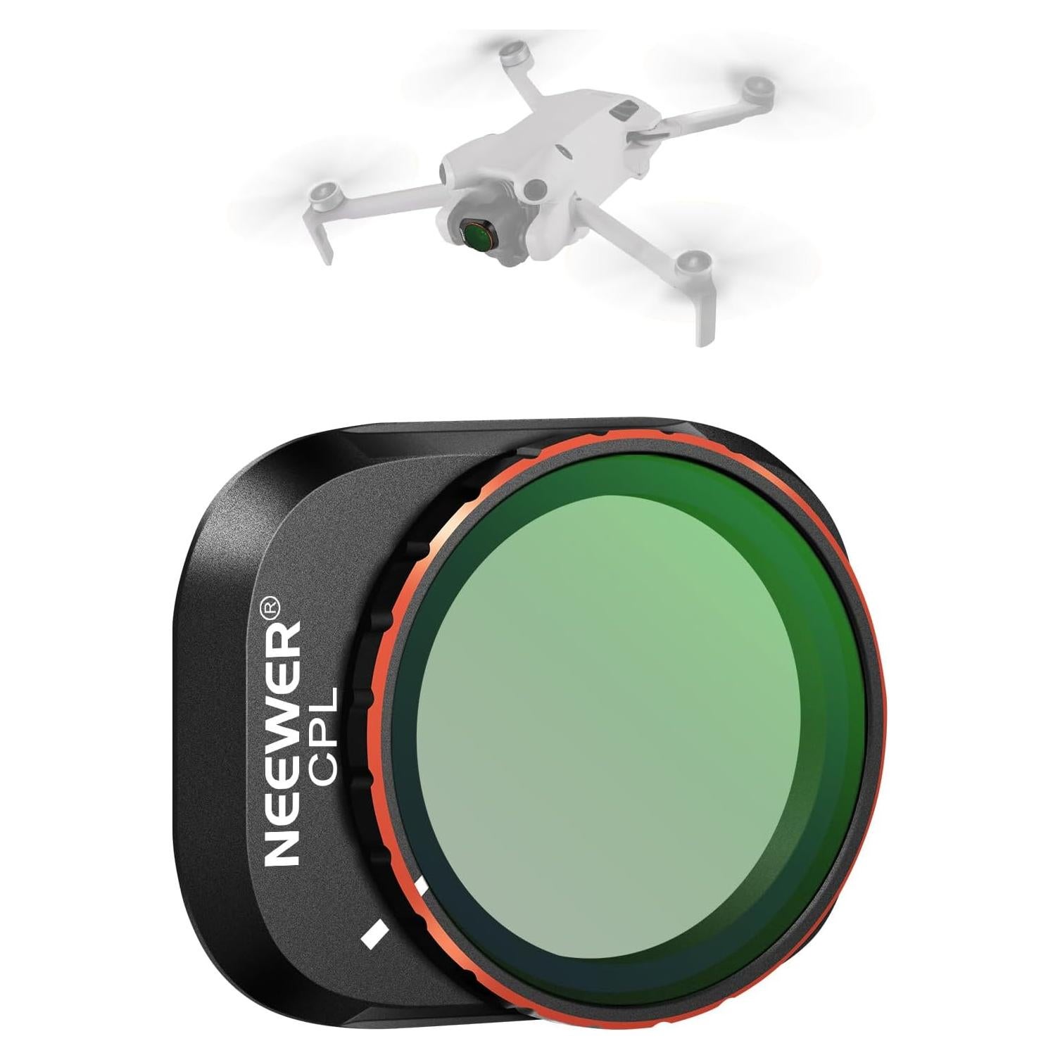 Filtro CPL NEEWER para Drone DJI Mini 4 Pro - Cristal HD