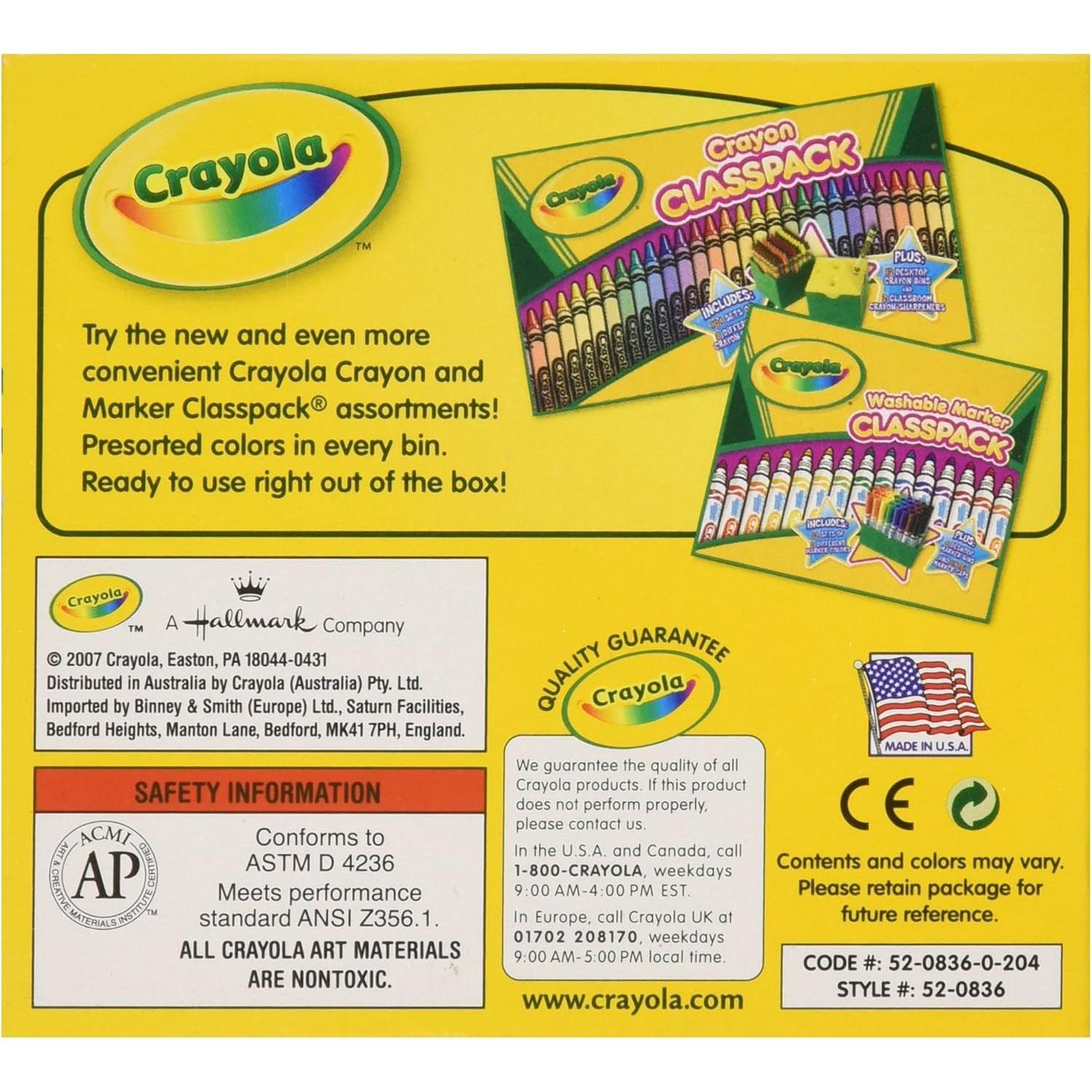 Crayones Crayola Blancos, Recarga 12 Crayones a Granel