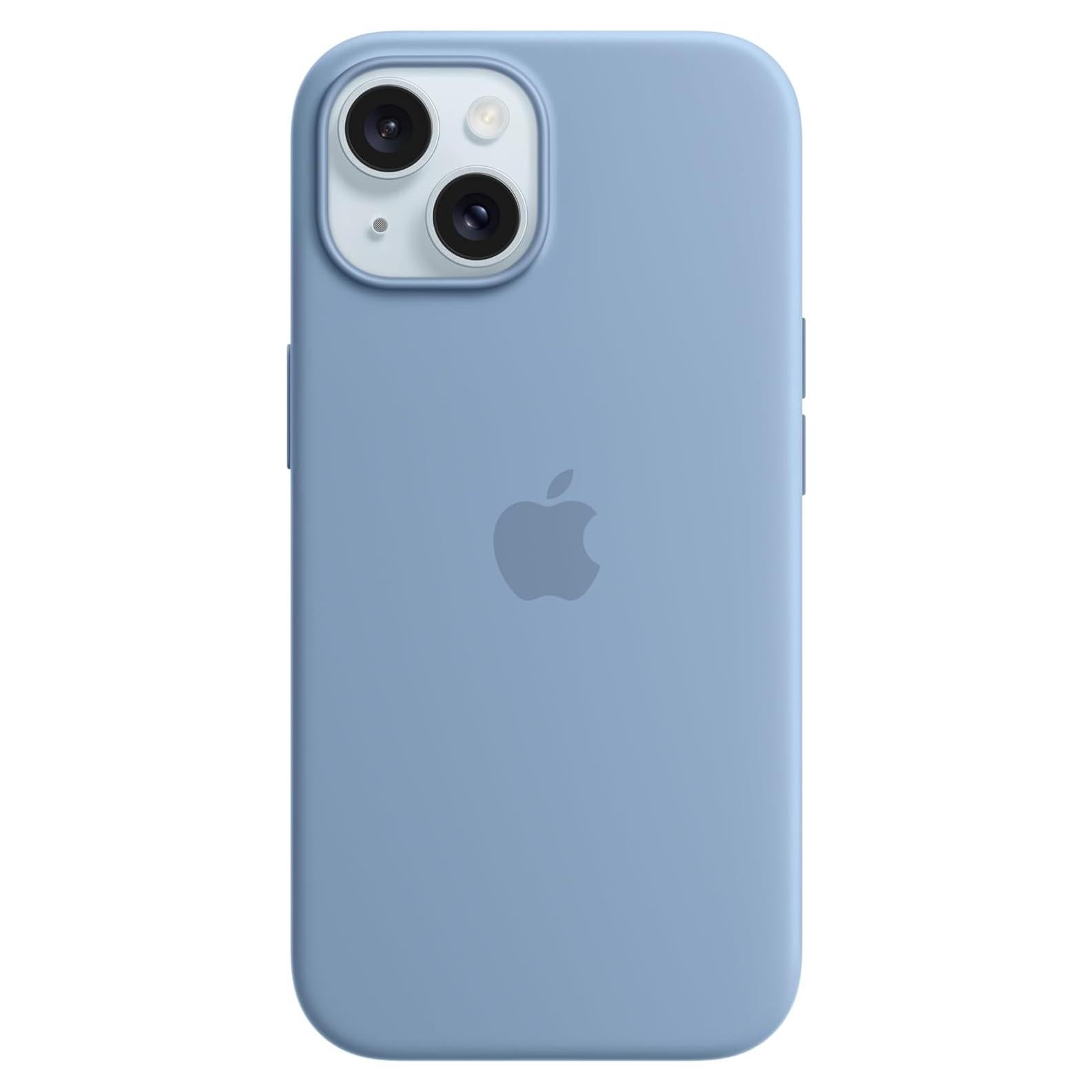 Funda de Silicona Apple iPhone 15 MagSafe Azul Invierno