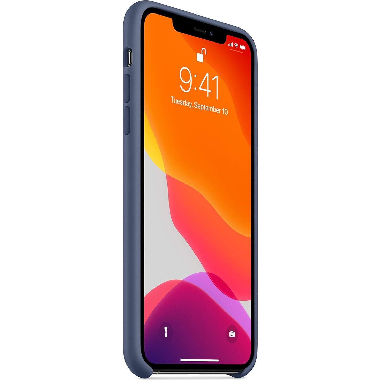 Funda de Silicona Apple para iPhone 11 Pro Max - Azul Alaskano
