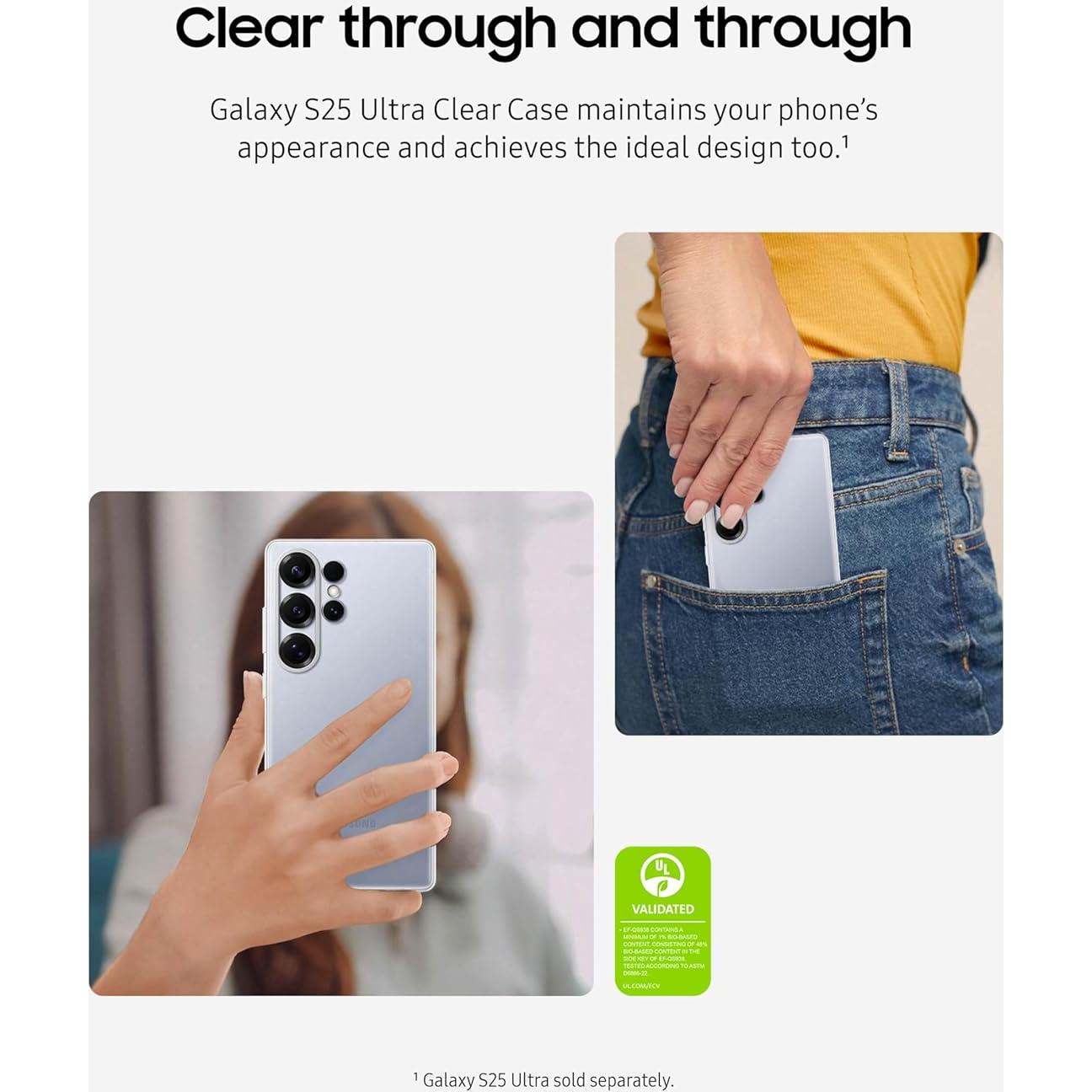 Funda Transparente Samsung Galaxy S25 Ultra - Diseño Elegante