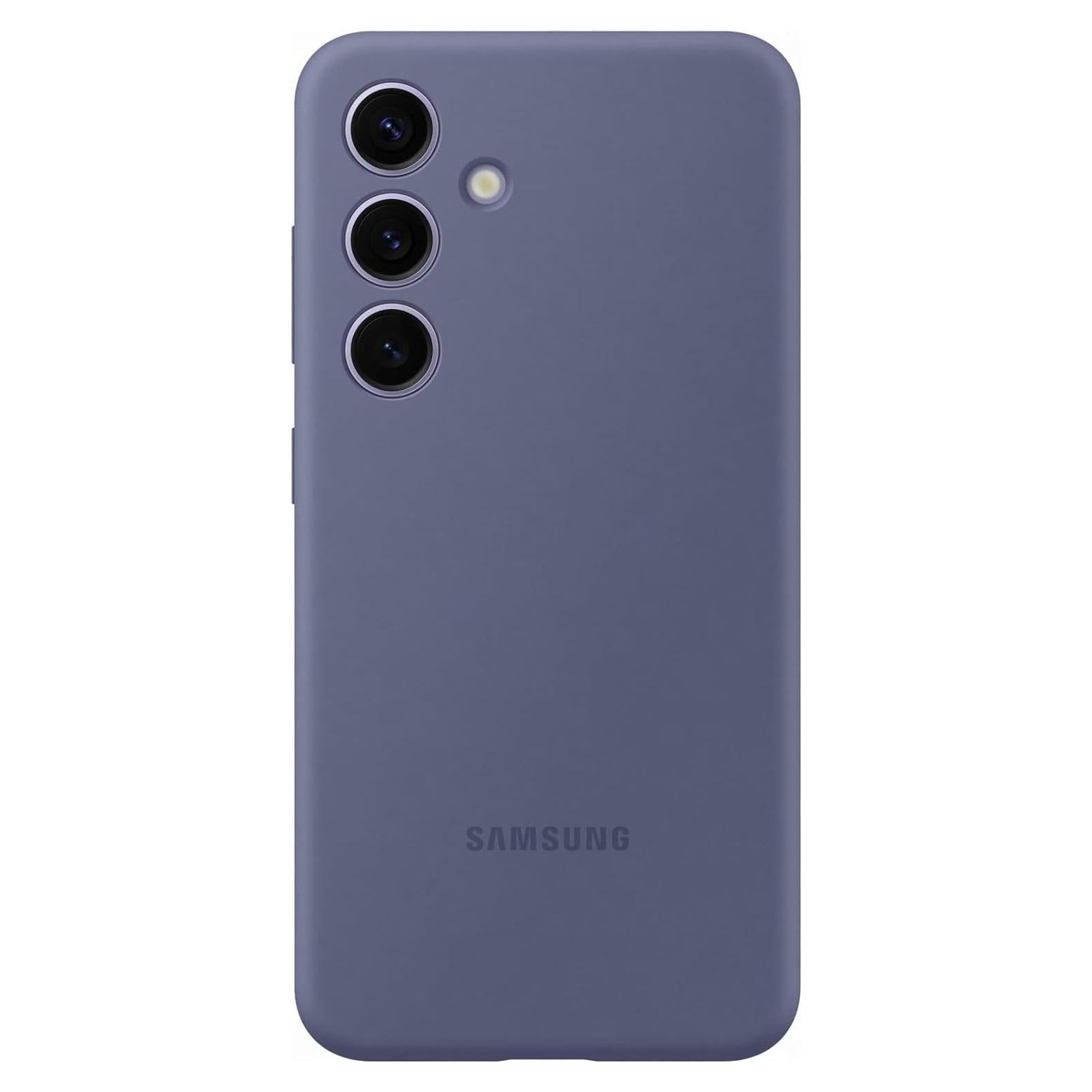 Funda de Silicona Oficial Samsung Galaxy S24 Violeta
