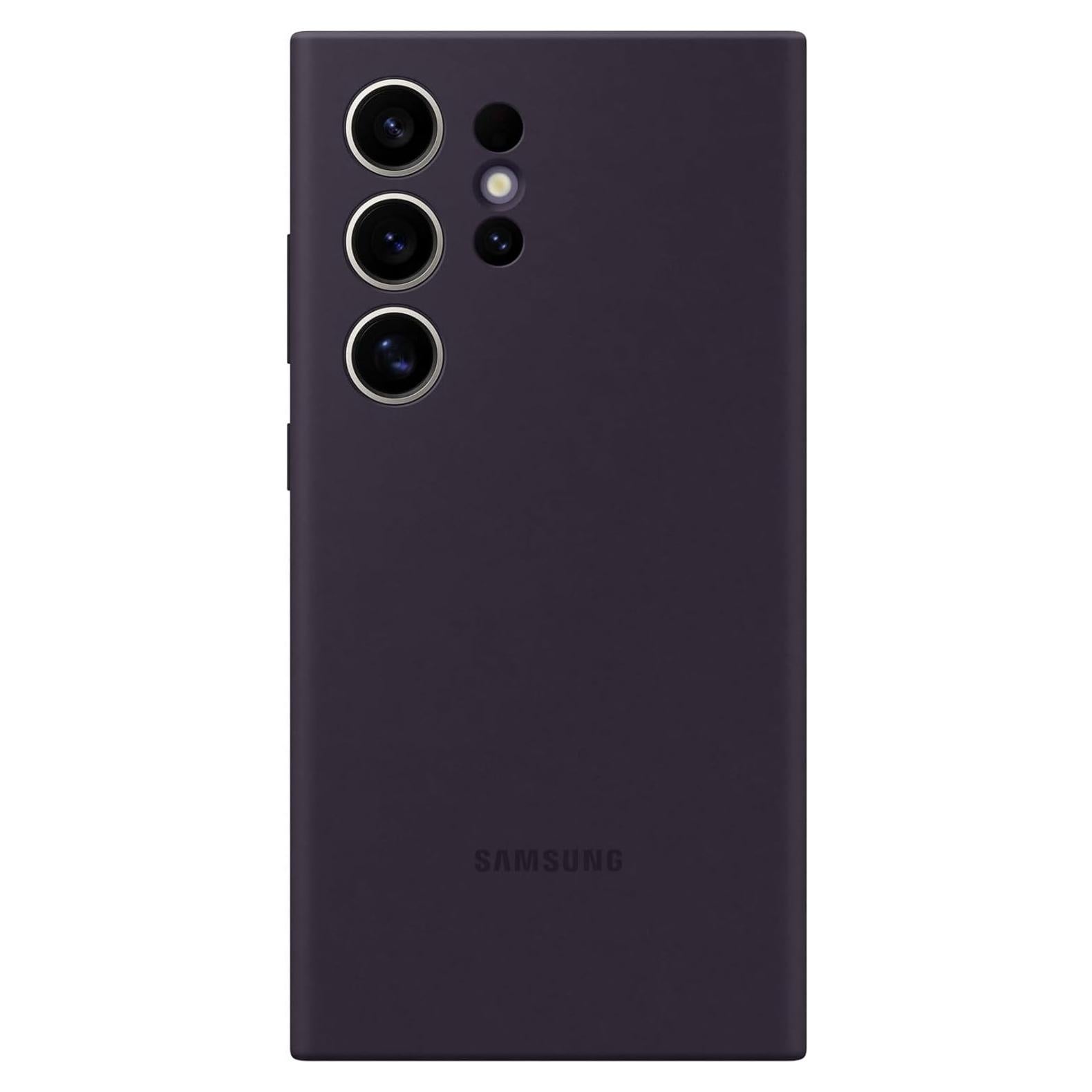 Funda de Silicona Oficial Samsung Galaxy S24 Ultra Violeta