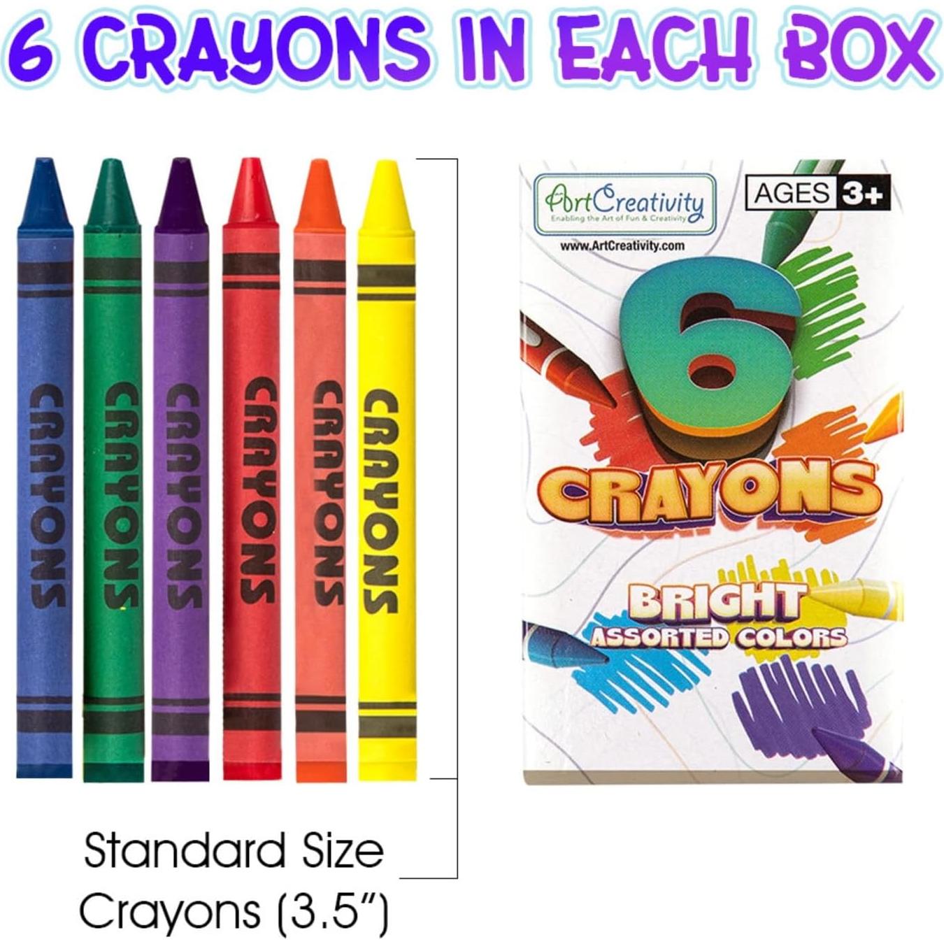 Crayones a Granel ArtCreativity 150 Piezas No Tóxicos