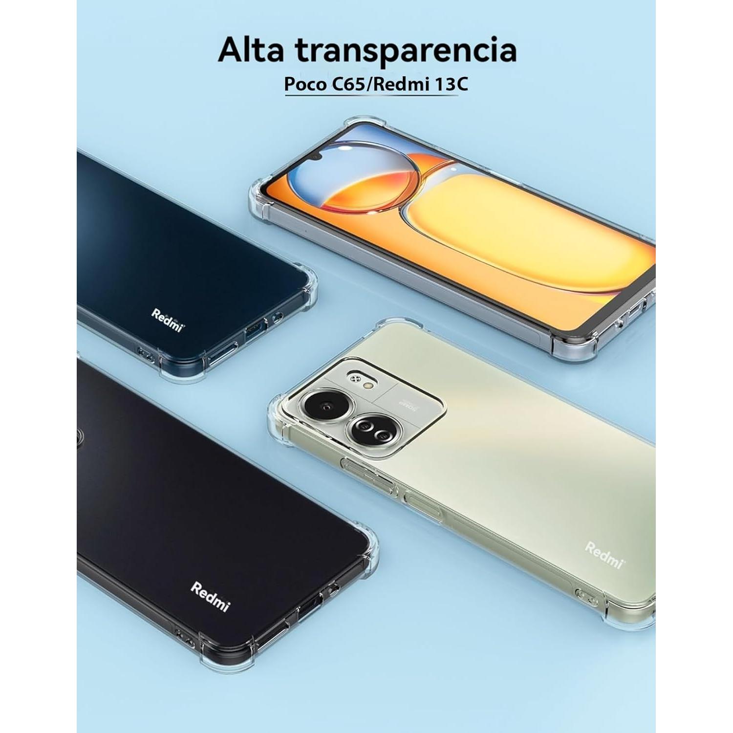 Funda TPU Transparente USTIYA para Xiaomi Poco C65 / Redmi 13C