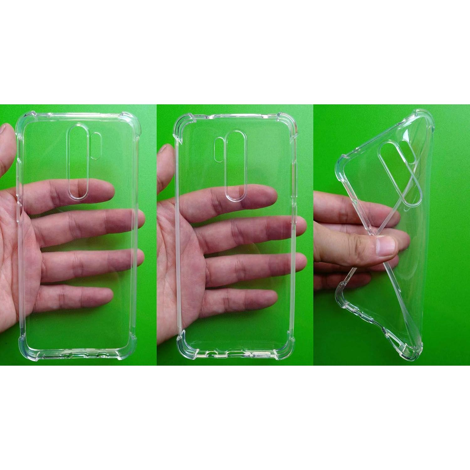 Funda Bumper Transparente USTIYA para Xiaomi Mi Redmi Note 8 Pro