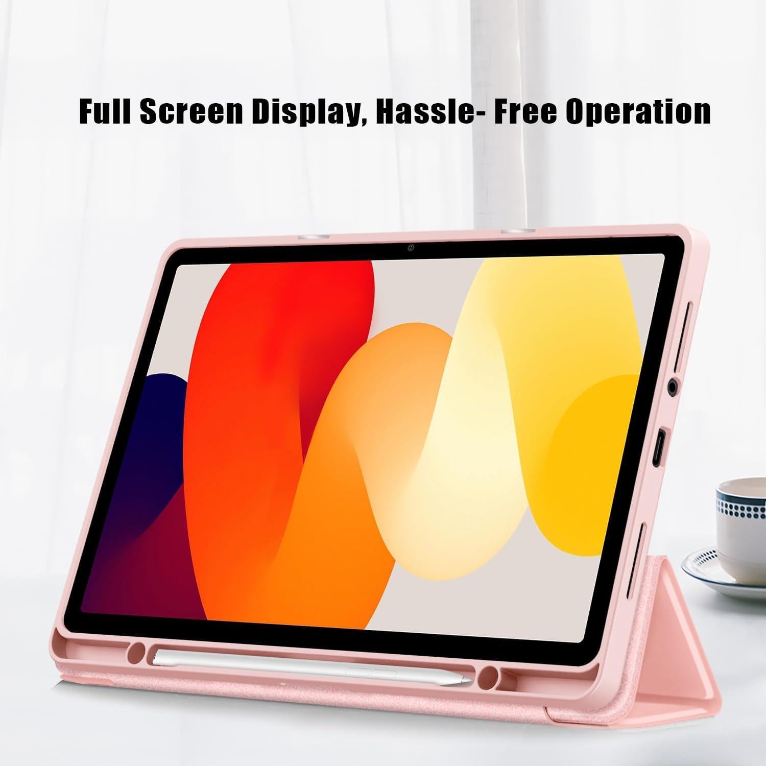 Funda Slim Gylint para Xiaomi Redmi Pad SE 11" Rosa 2023