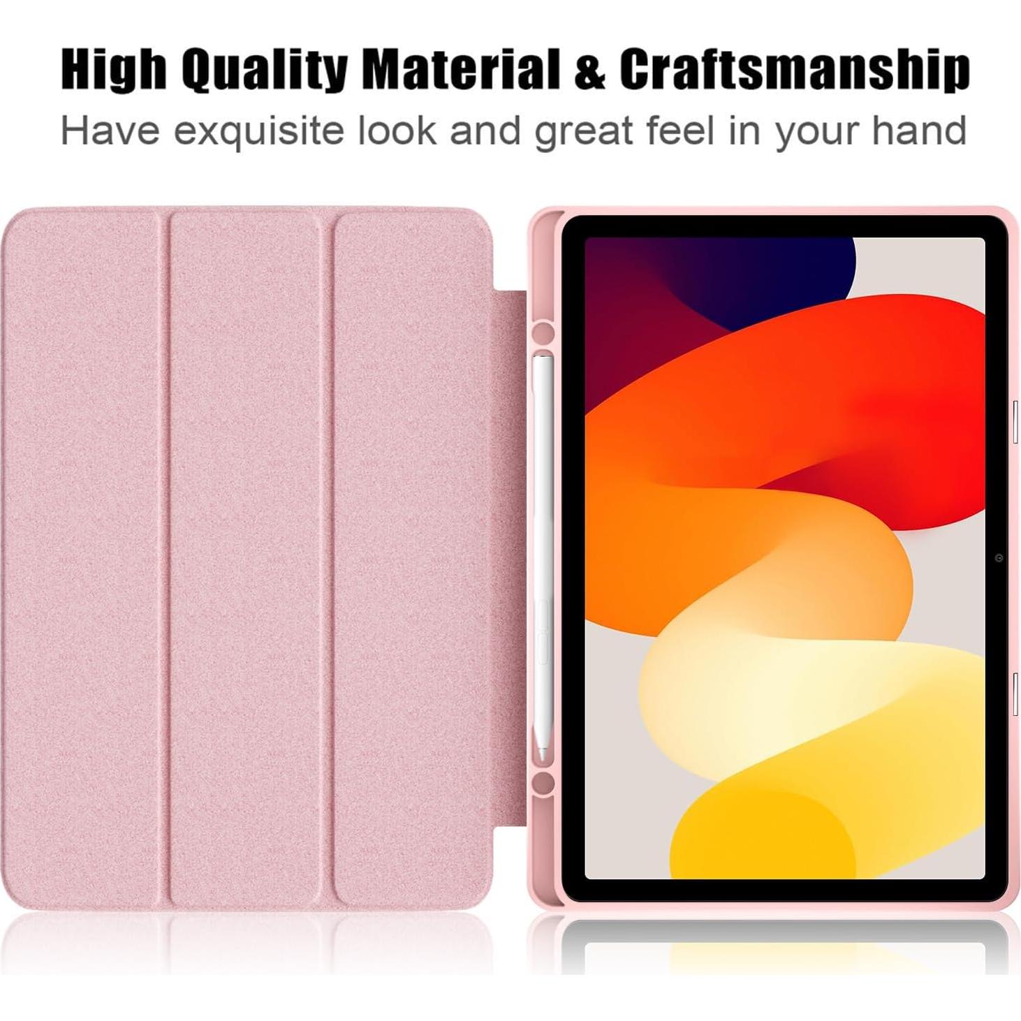 Funda Slim Gylint para Xiaomi Redmi Pad SE 11" Rosa 2023
