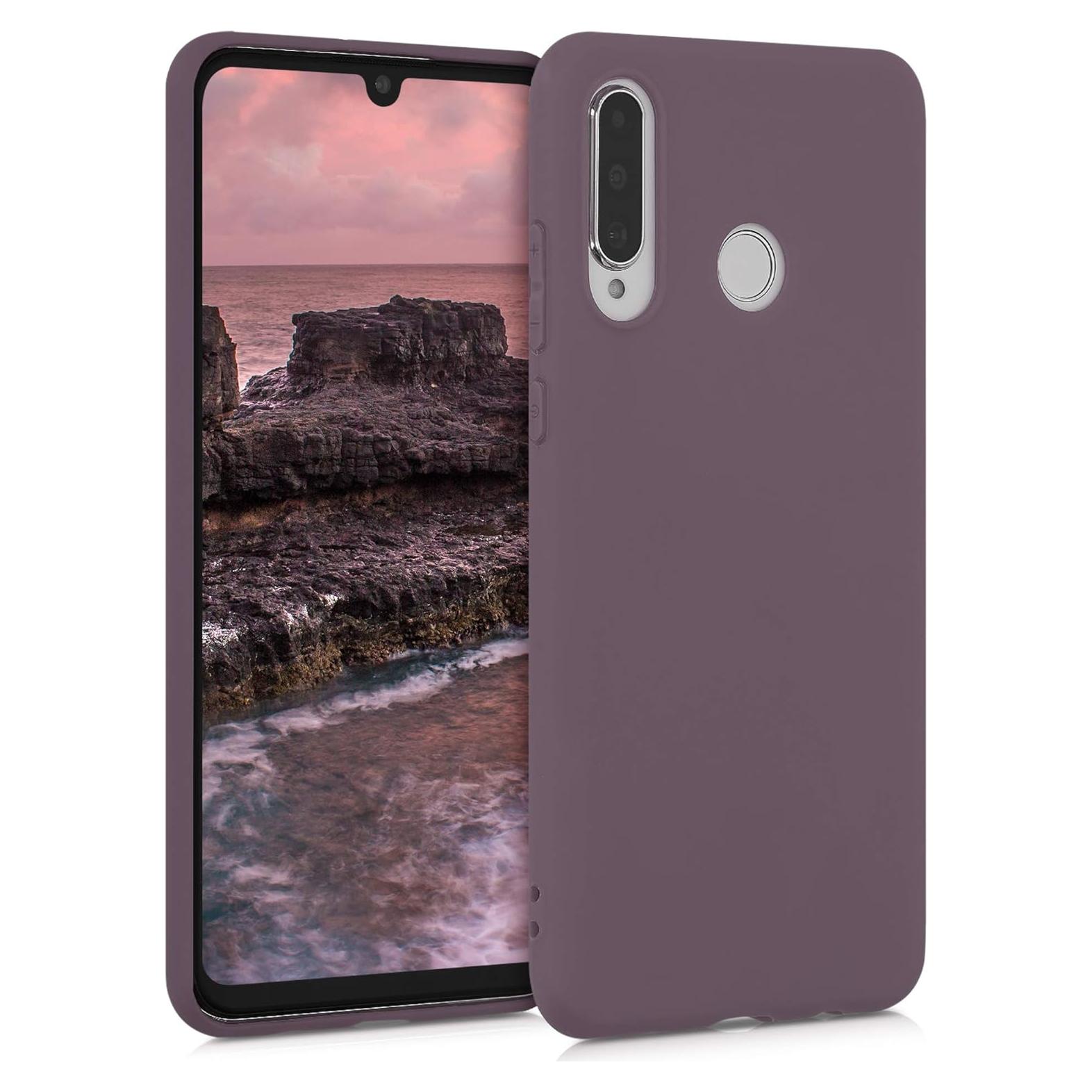 Funda TPU Silicona Kwmobile para Huawei P30 Lite - Púrpura