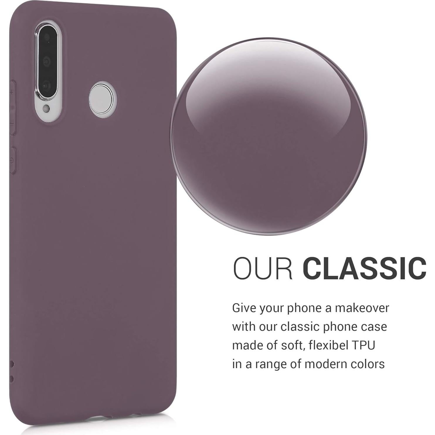 Funda TPU Silicona Kwmobile para Huawei P30 Lite - Púrpura