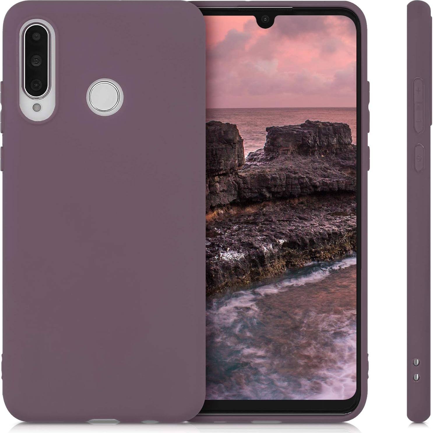 Funda TPU Silicona Kwmobile para Huawei P30 Lite - Púrpura