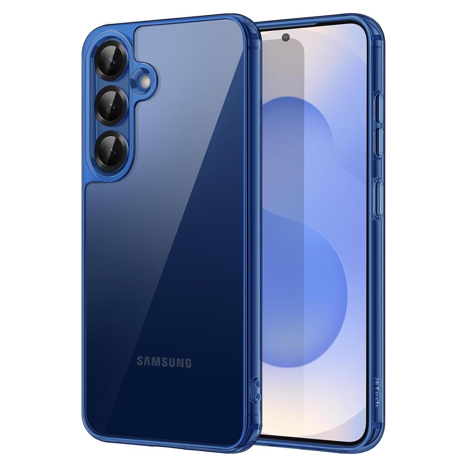 Funda JETech para Samsung Galaxy S25 5G Antigolpes Marino