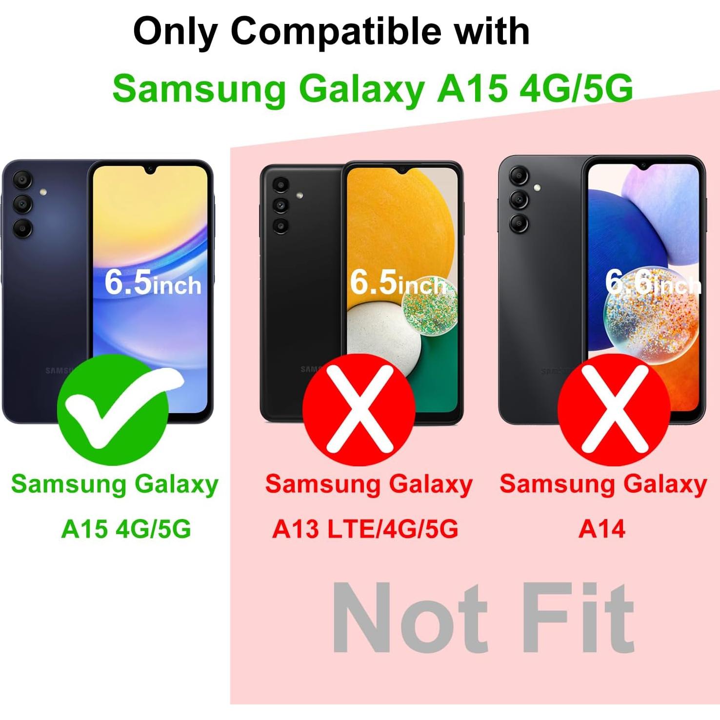 Funda TENOC Clara para Samsung Galaxy A15 5G - Antideslizante