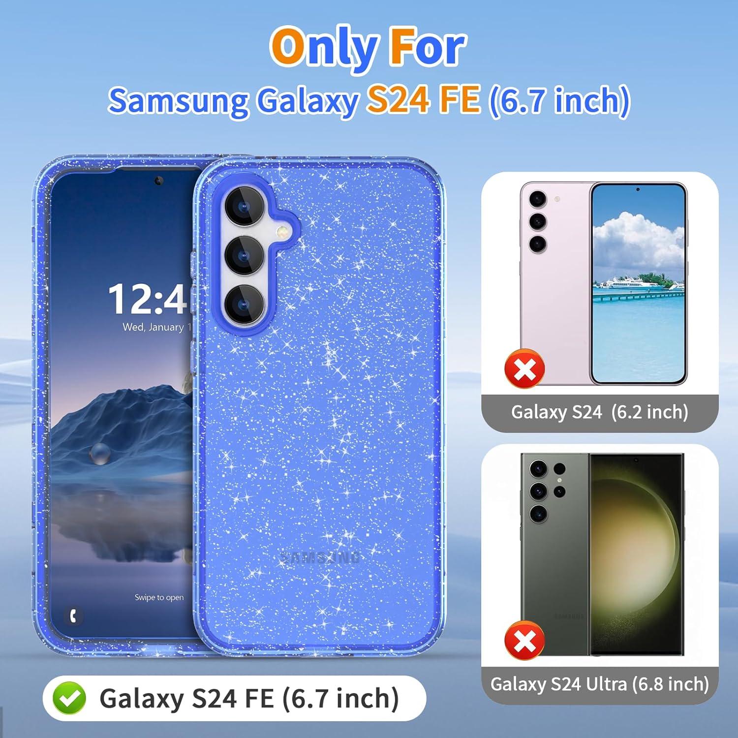 Funda Transparente Brillante para Samsung Galaxy S24 FE 5G