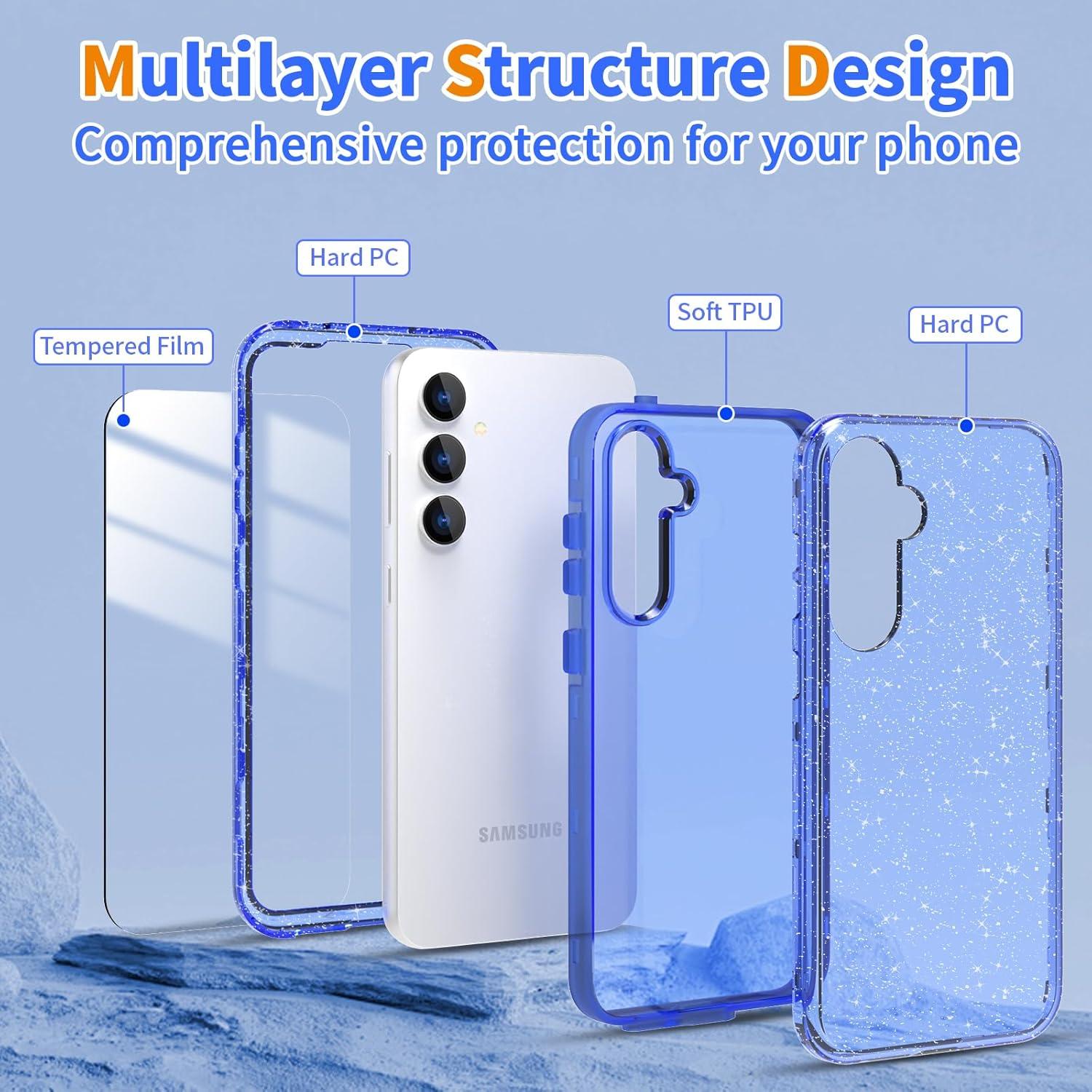 Funda Transparente Brillante para Samsung Galaxy S24 FE 5G