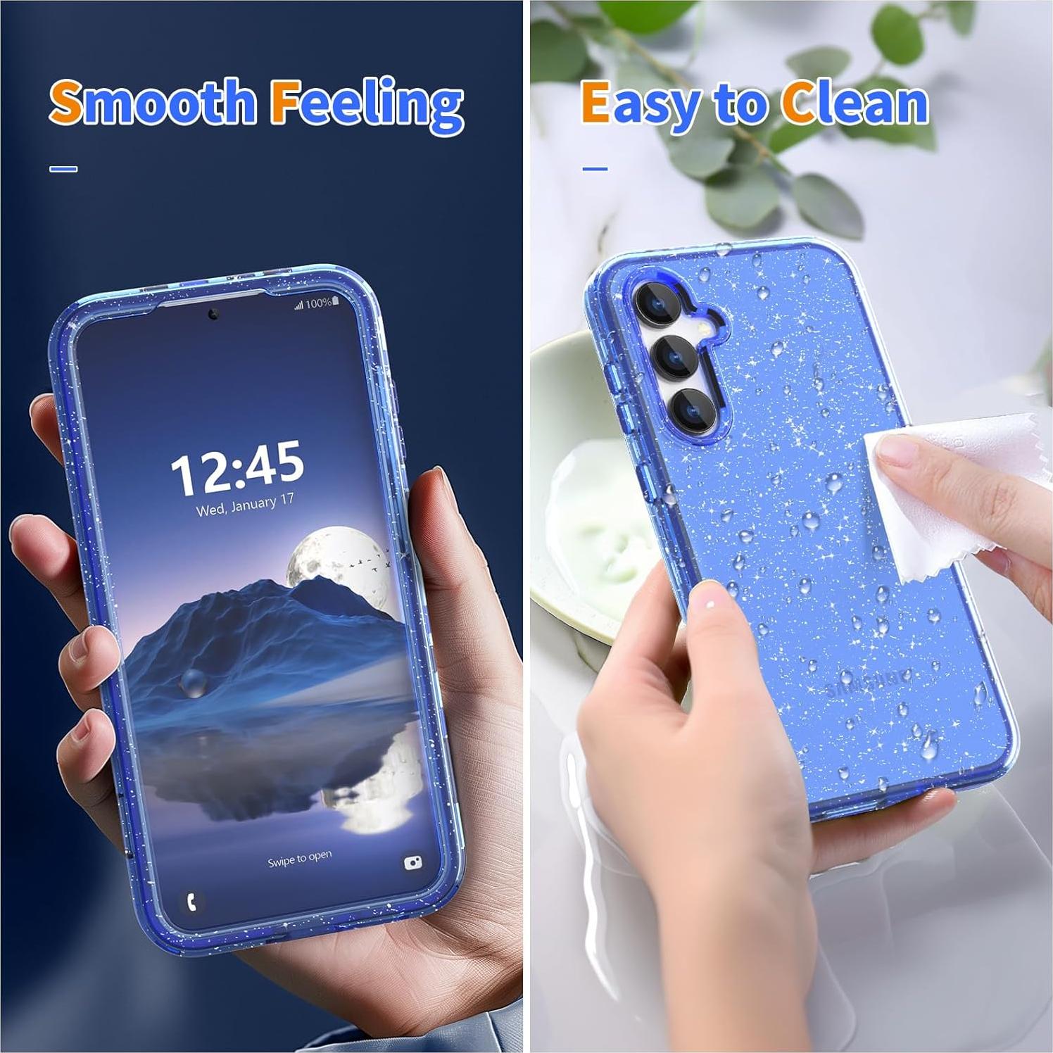 Funda Transparente Brillante para Samsung Galaxy S24 FE 5G