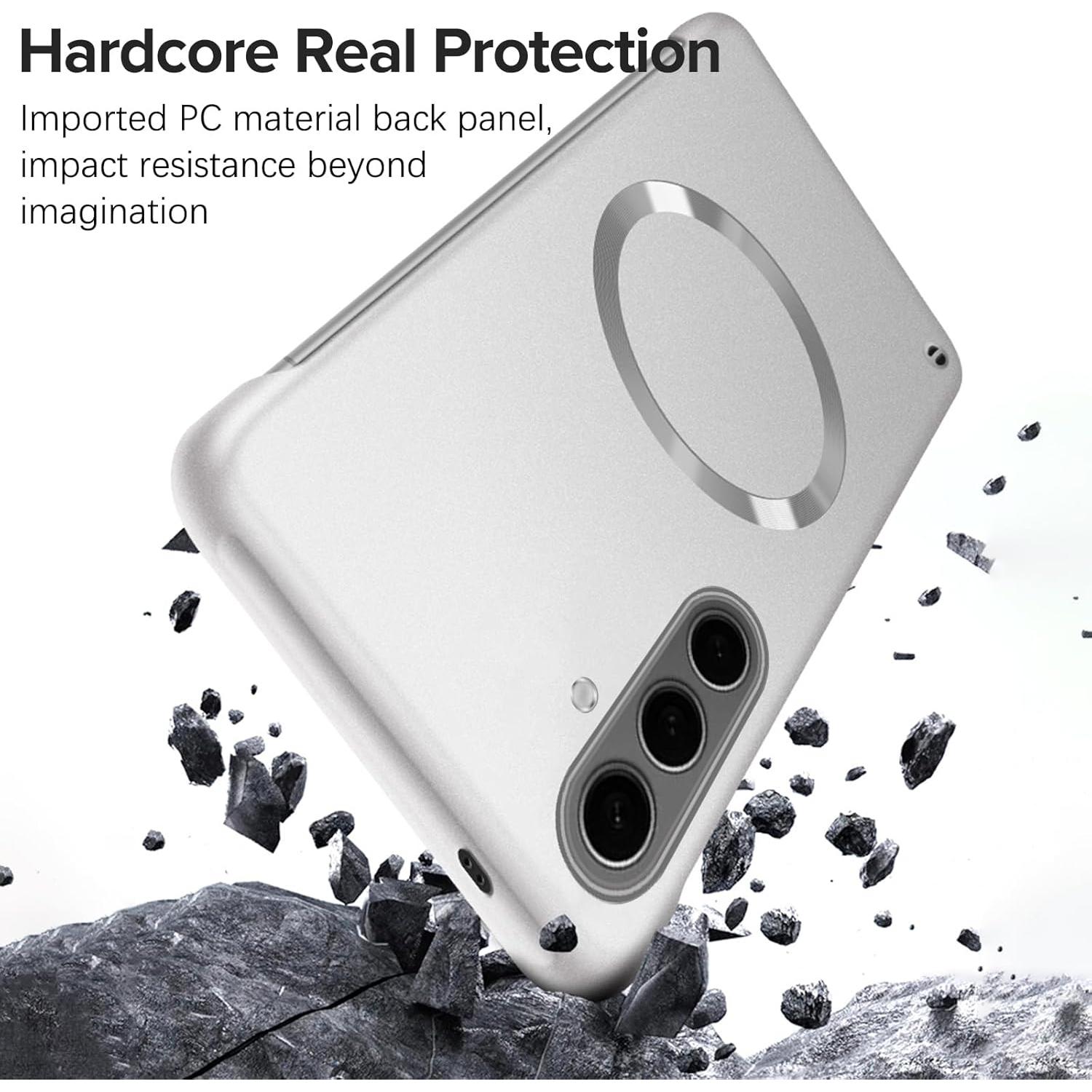 Funda Ultra Slim Hovisi para Samsung Galaxy S24 - Plata