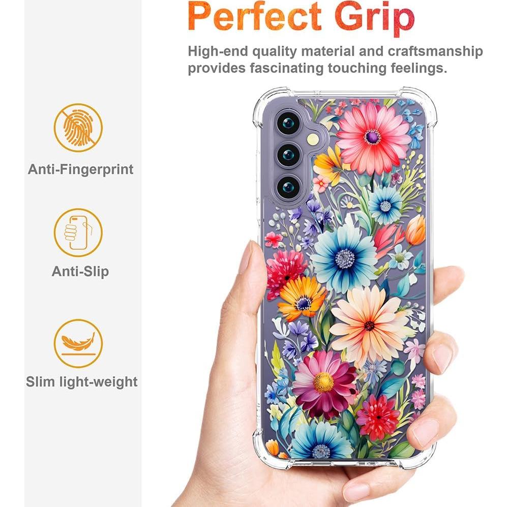 Funda Clara Rosa para Samsung Galaxy S24/S25 - CCFUNCASE