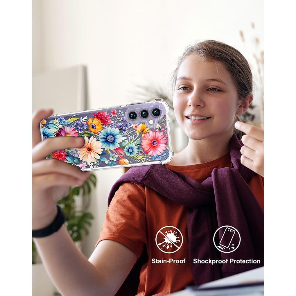 Funda Clara Rosa para Samsung Galaxy S24/S25 - CCFUNCASE