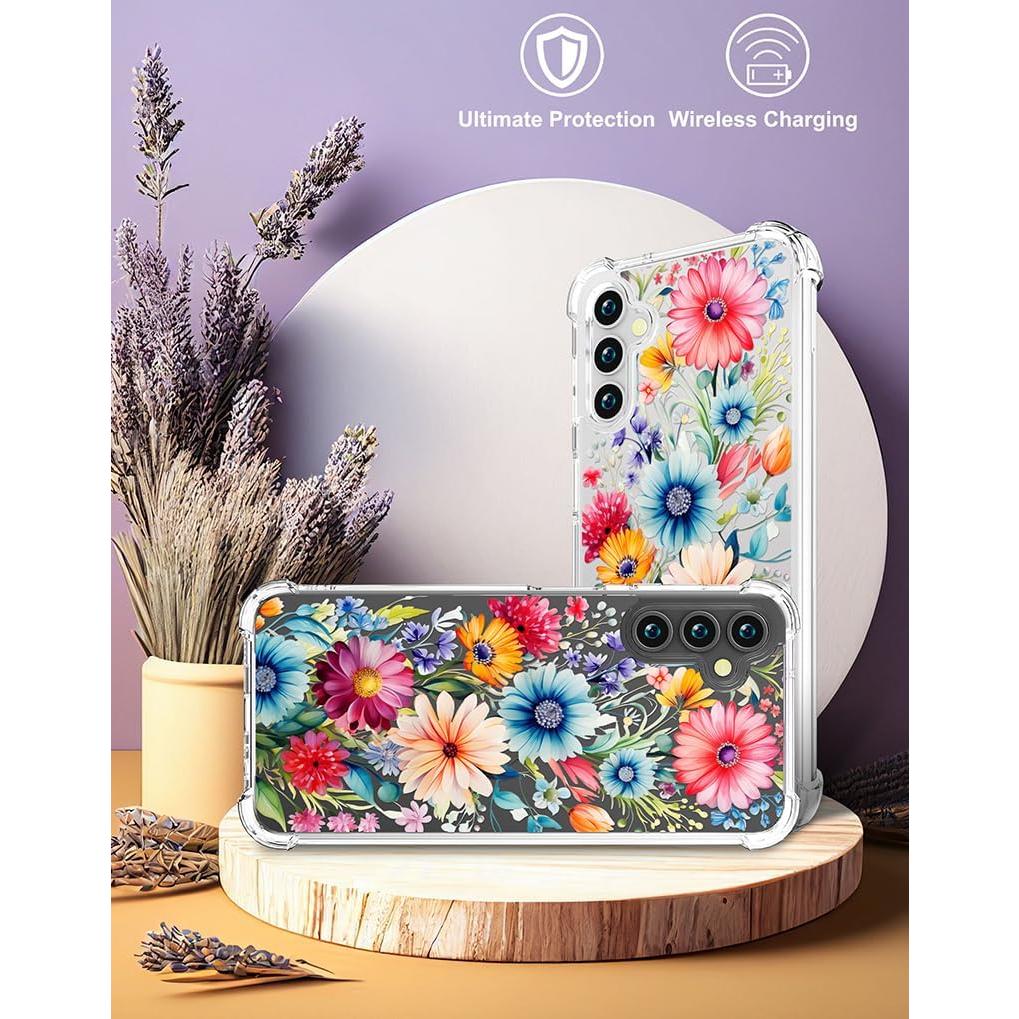 Funda Clara Rosa para Samsung Galaxy S24/S25 - CCFUNCASE