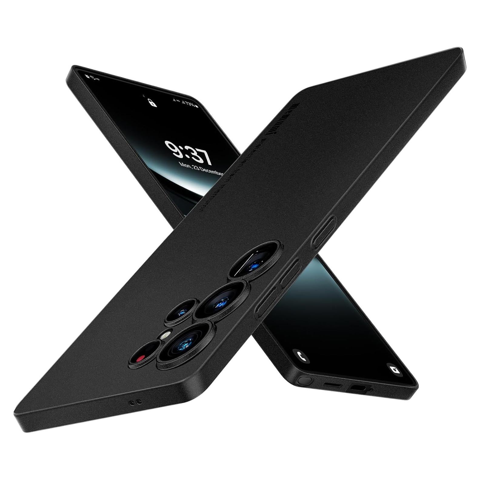 Funda Delgada Memumi para Samsung Galaxy S25 Ultra Negra 0.3mm