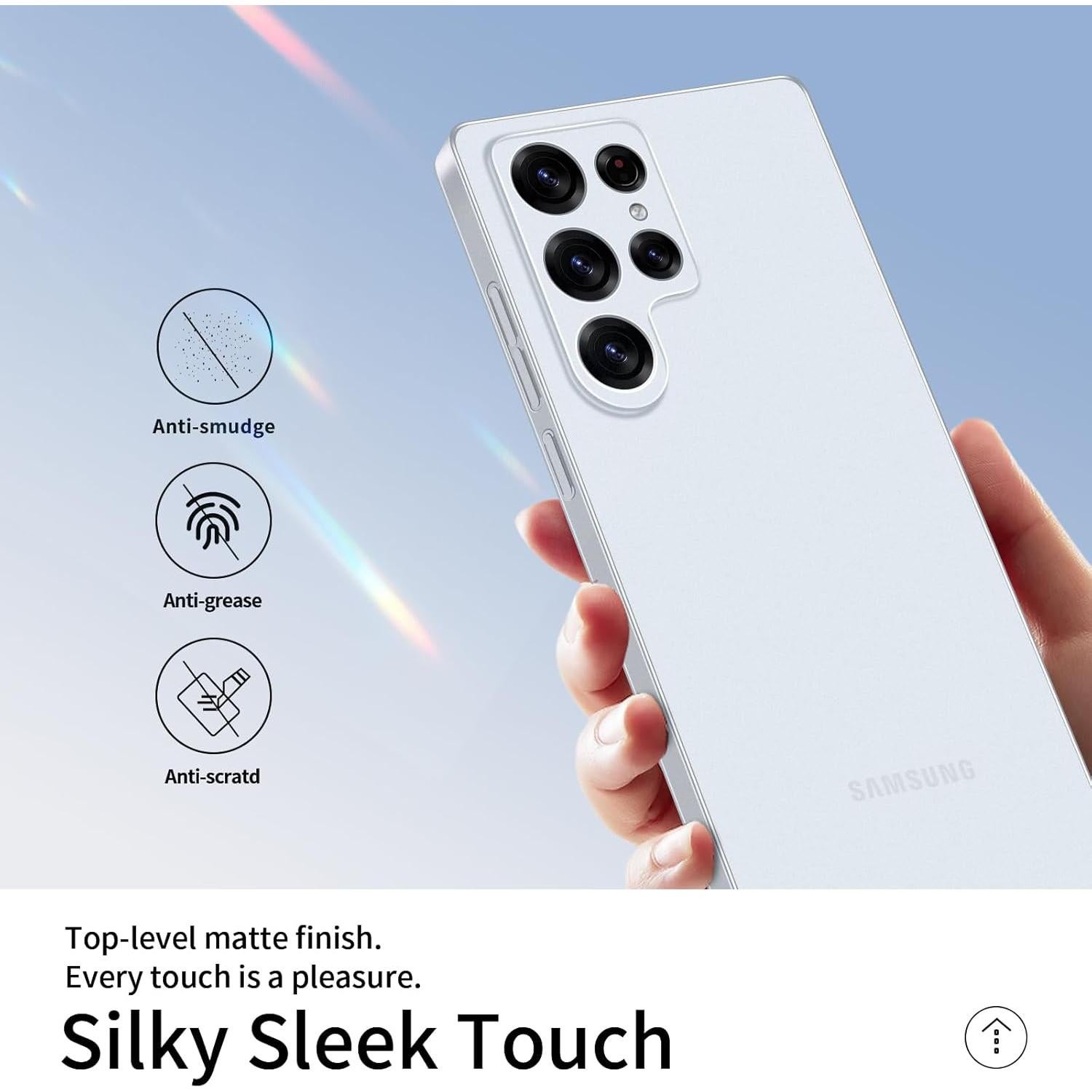 Funda Ultra Delgada LITNEMC para Samsung Galaxy S25 Ultra 6.9"