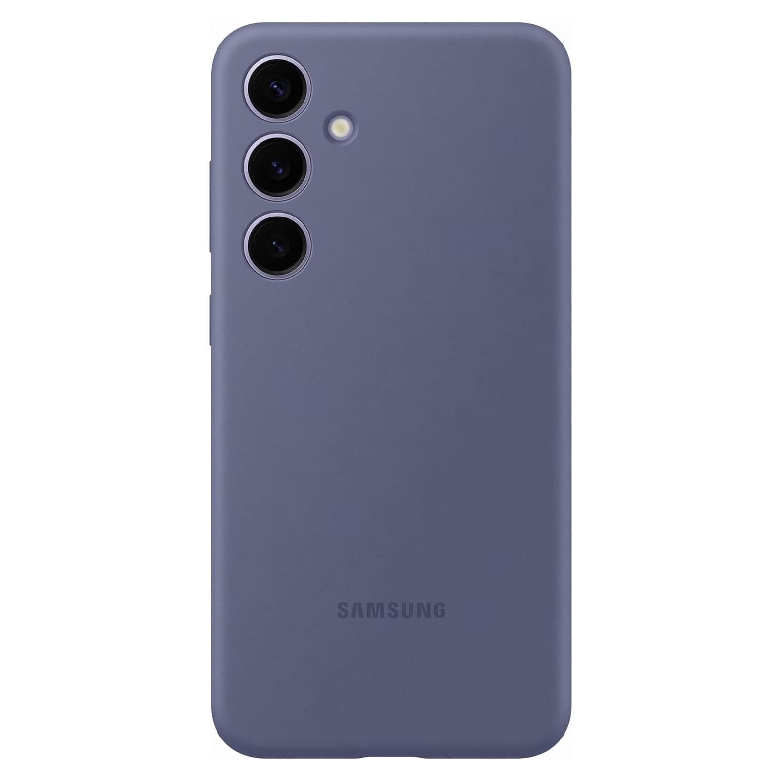 Funda de Silicona Oficial Samsung Galaxy S24+ Violeta