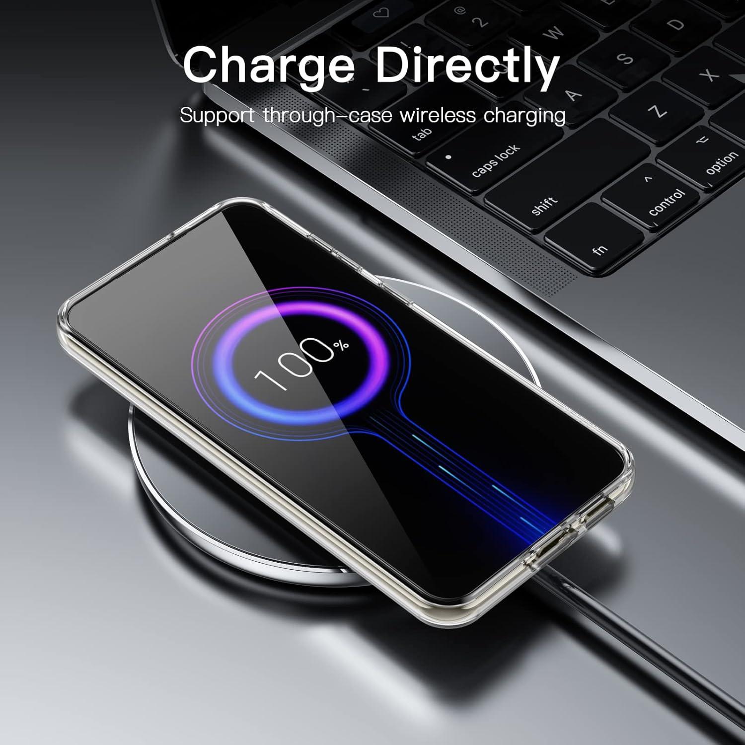 Funda Bumper JETech para Samsung Galaxy S23 5G Transparente