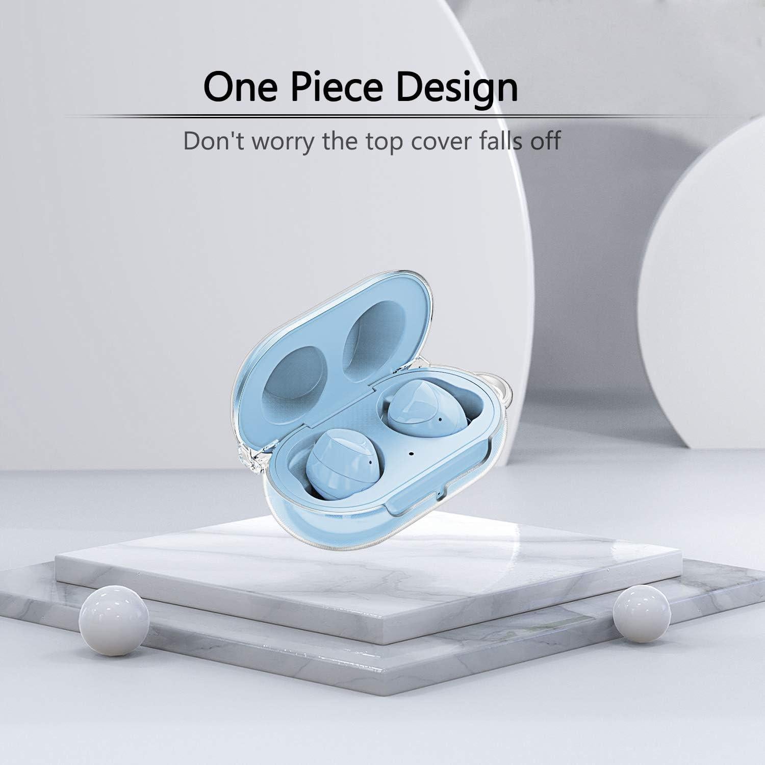 Funda Dura Fintie para Galaxy Buds Plus/2019 - Transparente