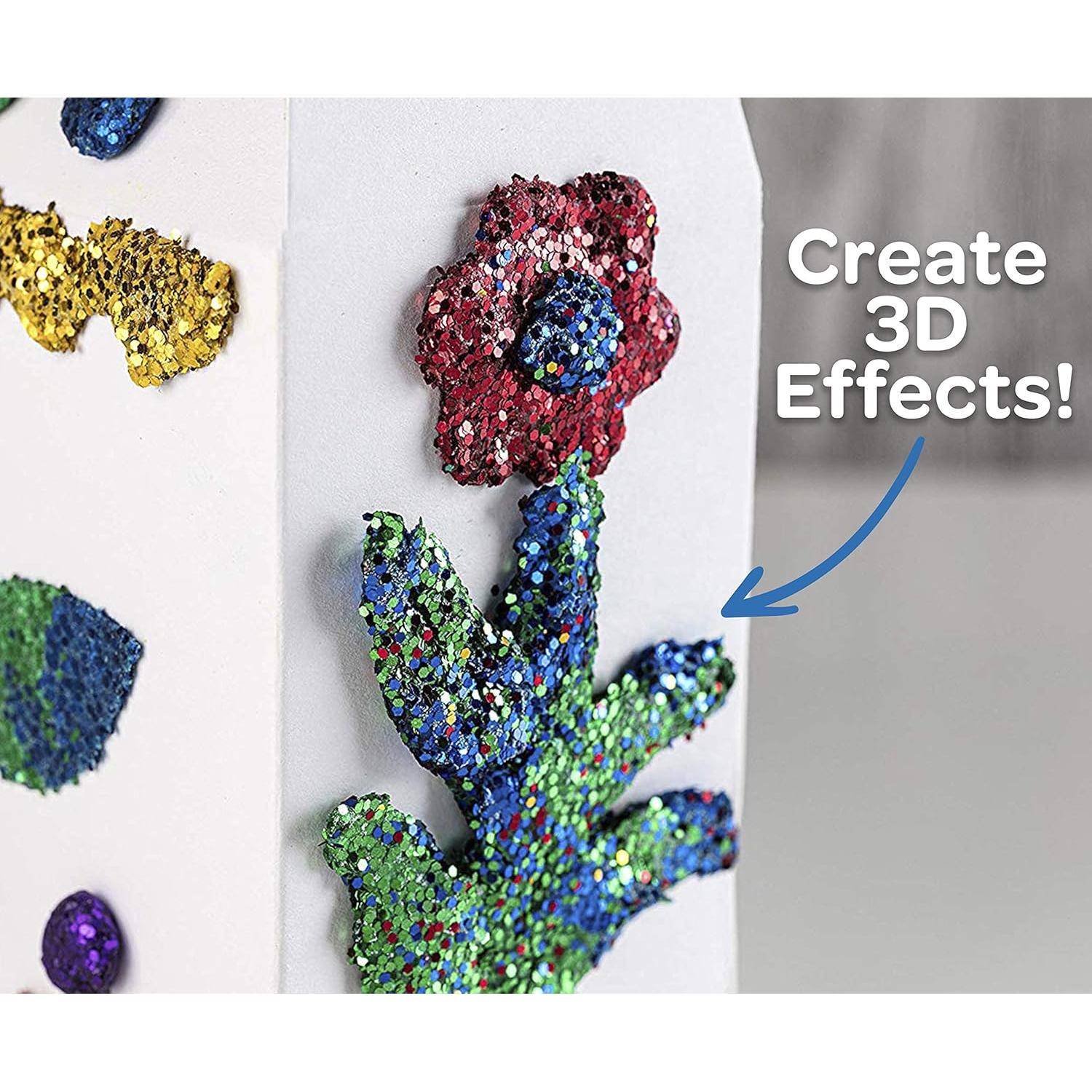 Kit de Manualidades Crayola Estación de Brillos 84 Puntos