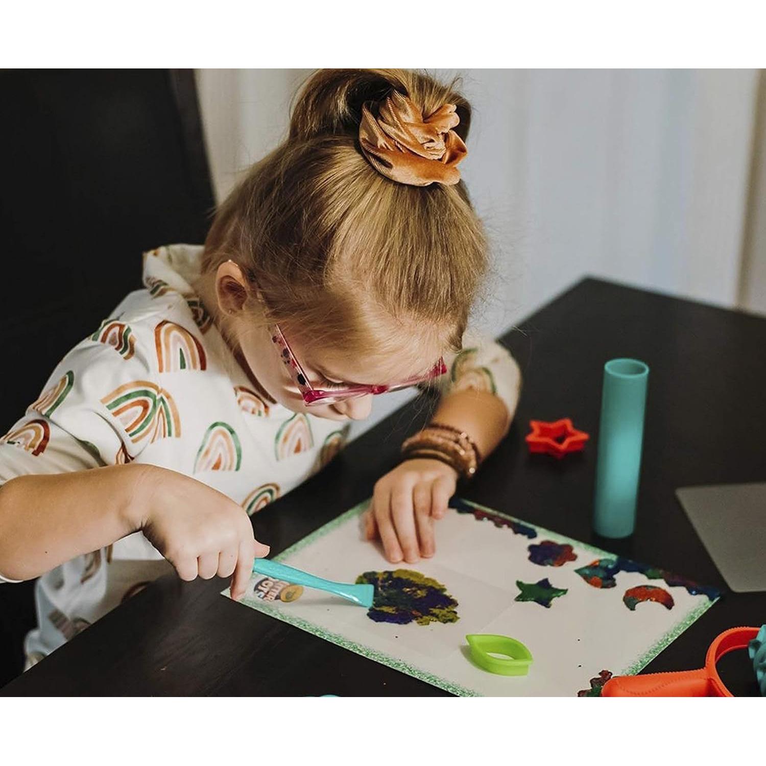 Kit de Manualidades Crayola Estación de Brillos 84 Puntos