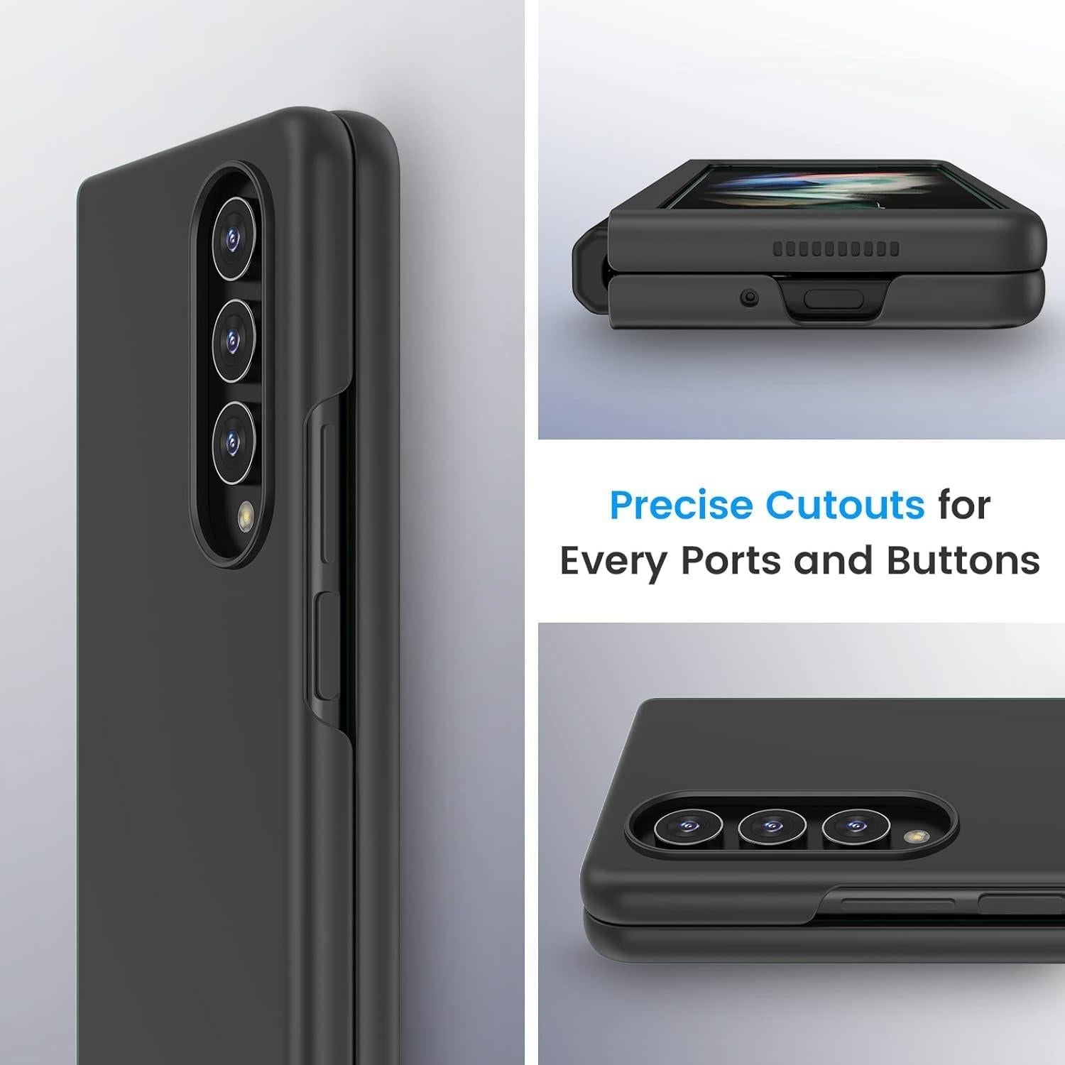 Funda Ruky para Samsung Galaxy Z Fold 4 con Protector Privado