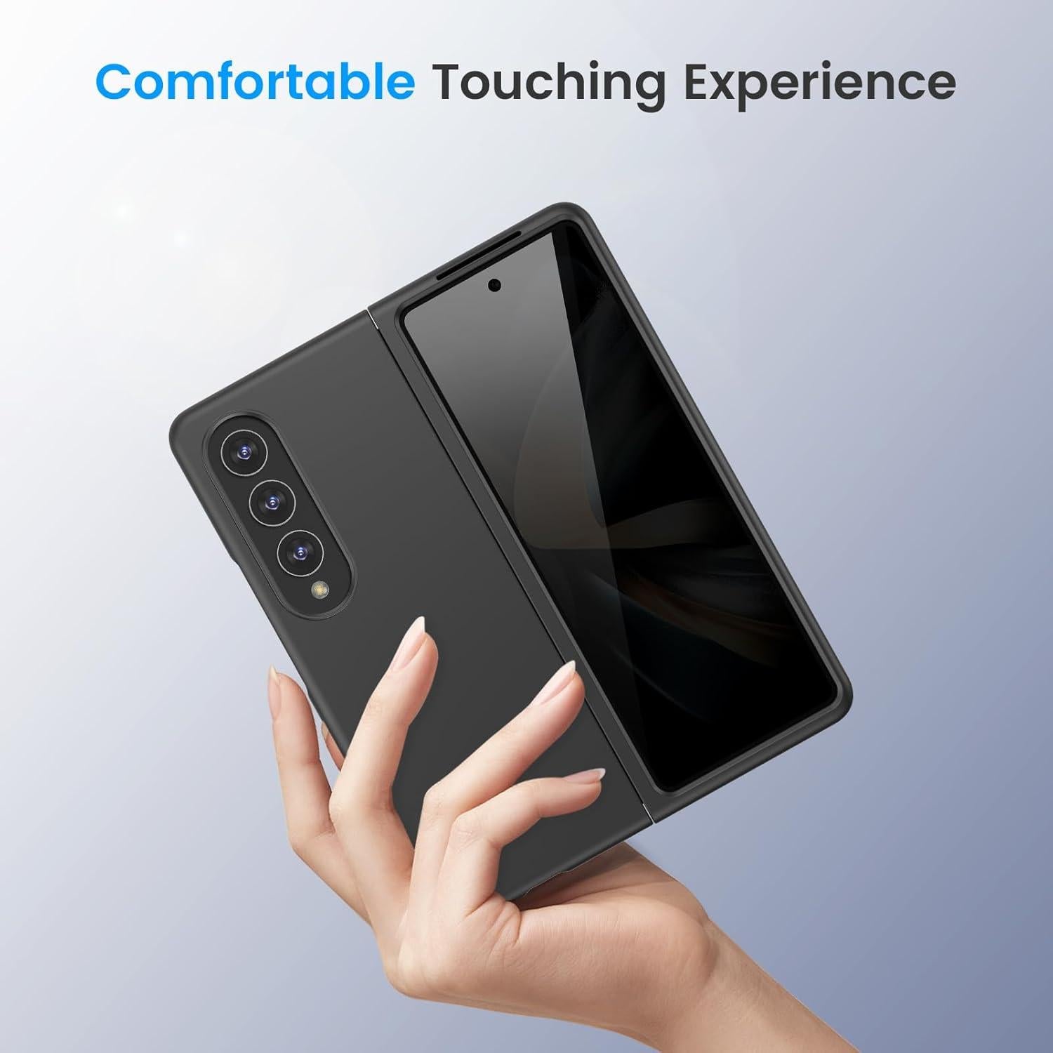 Funda Ruky para Samsung Galaxy Z Fold 4 con Protector Privado