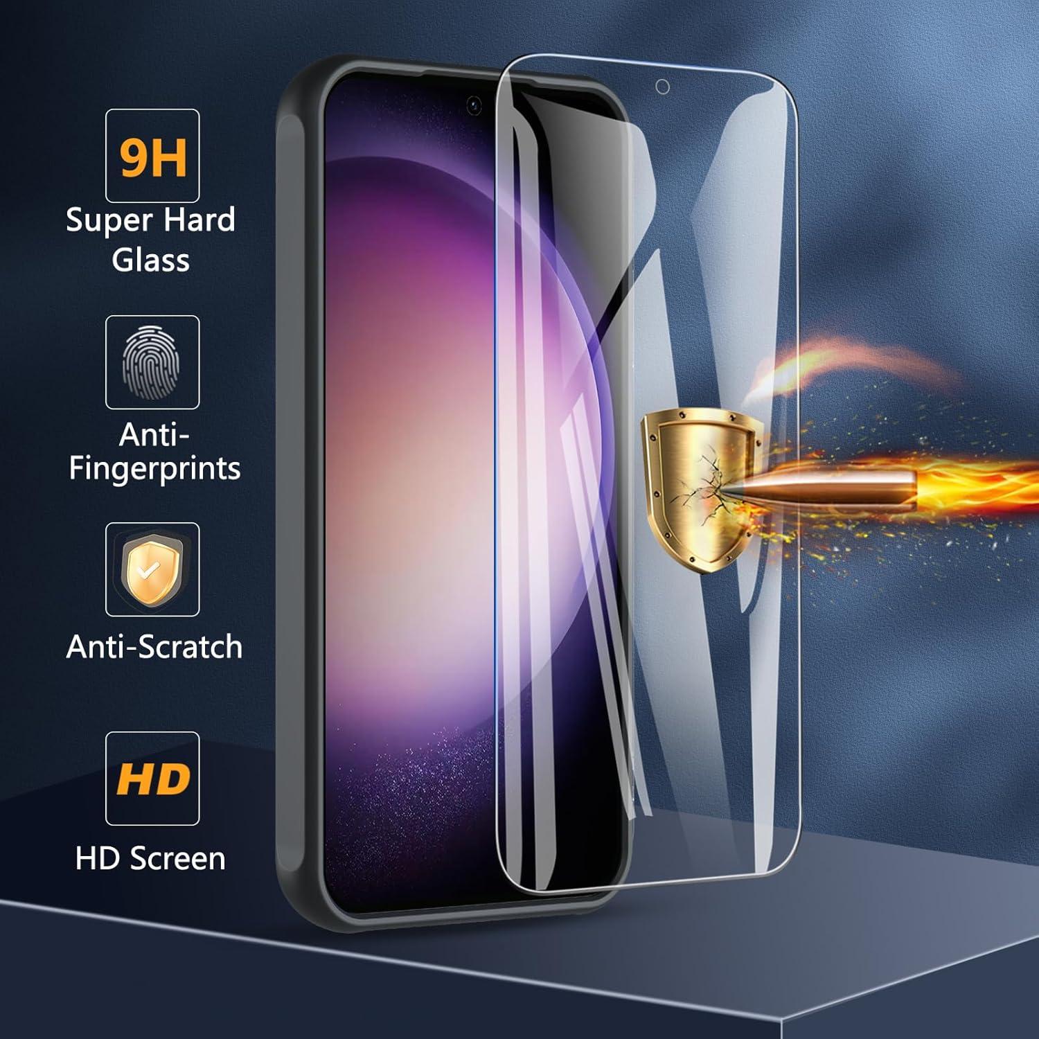 Funda Magnética Hensinple para Samsung Galaxy A14 5G - Negro