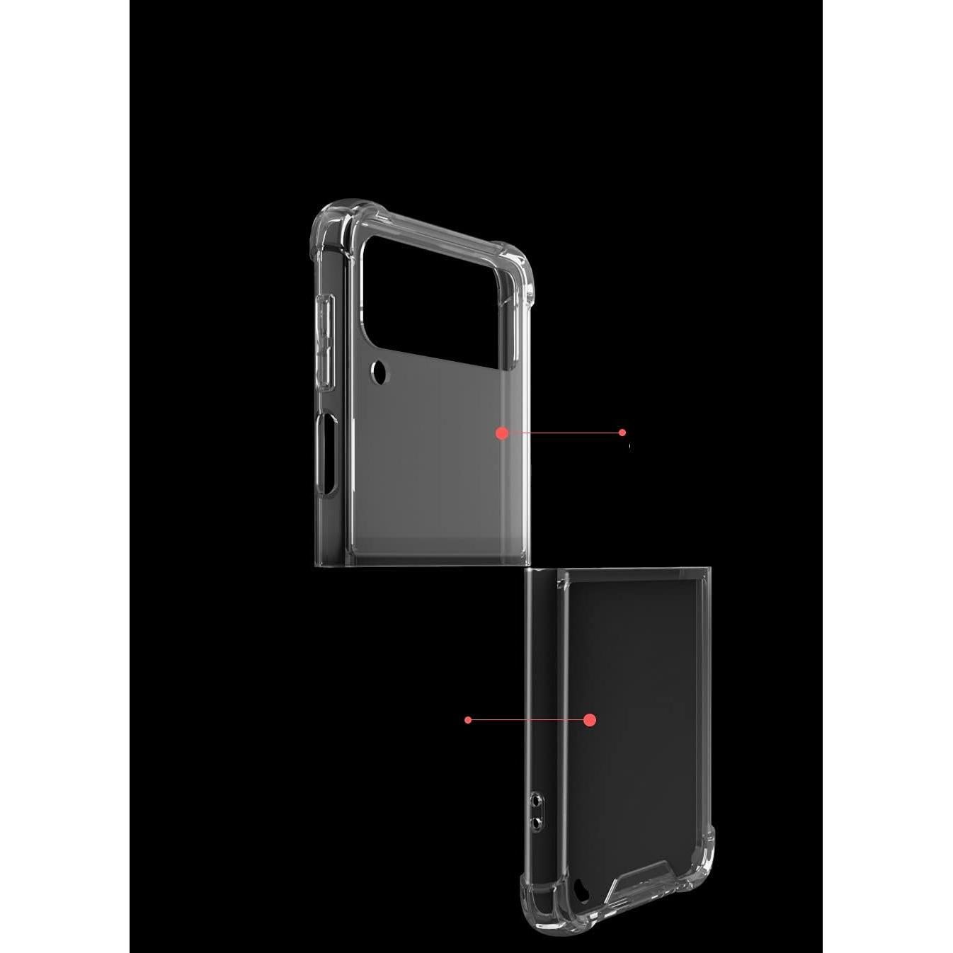 Funda Transparente USTIYA para Samsung Galaxy Z Flip 3 5G