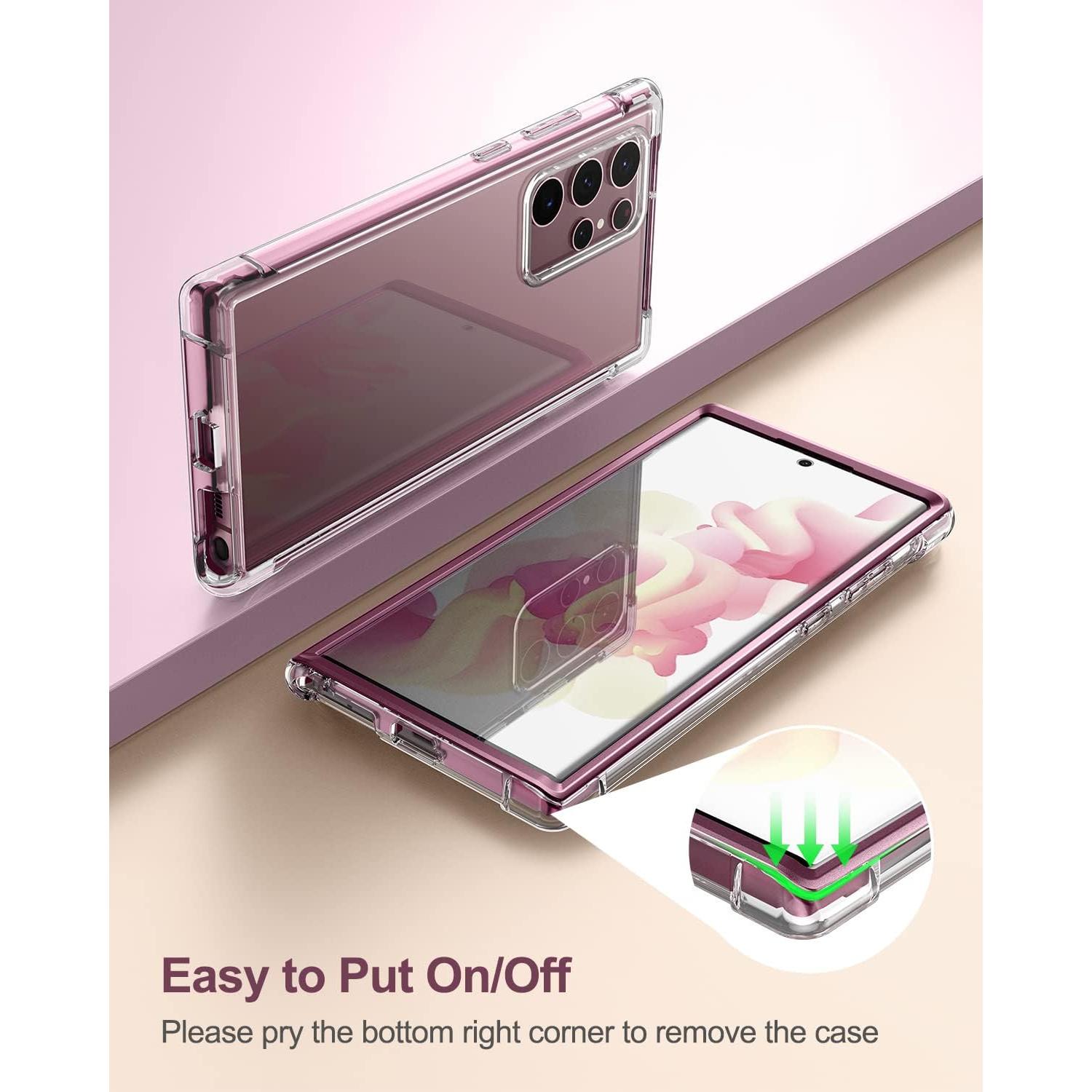 Funda Transparente SURITCH para Samsung Galaxy S22 Ultra 6.8"