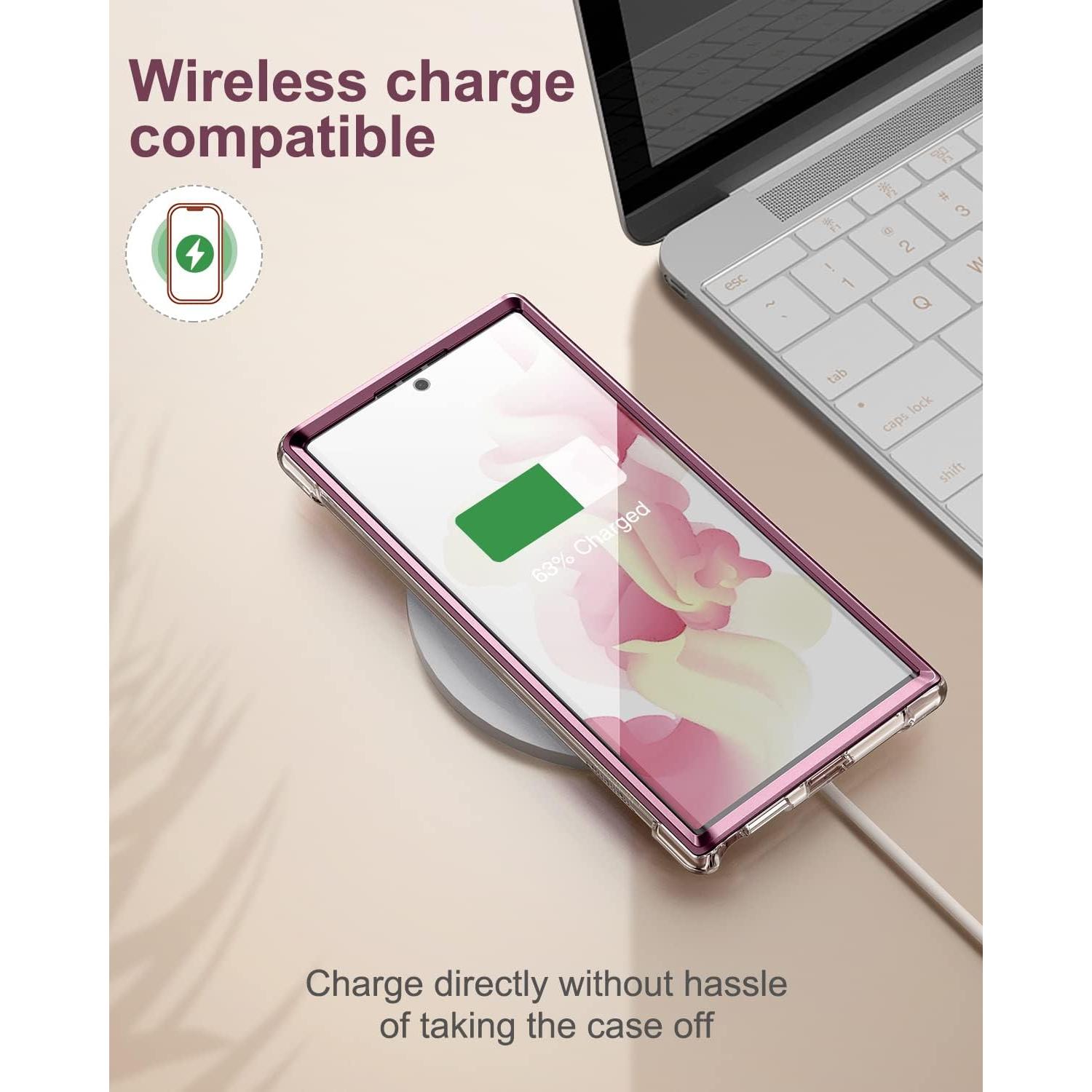 Funda Transparente SURITCH para Samsung Galaxy S22 Ultra 6.8"