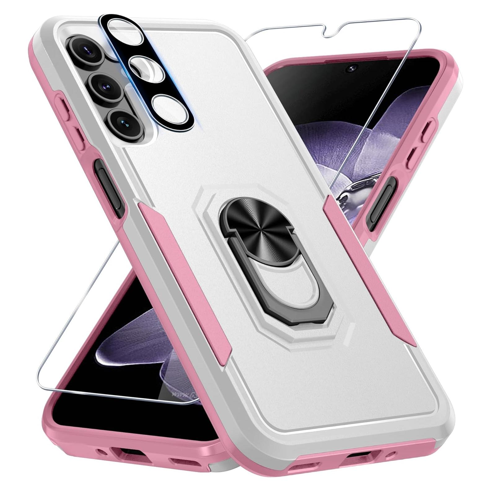 Funda Janmitta para Samsung Galaxy A16 5G con Protector y Soporte