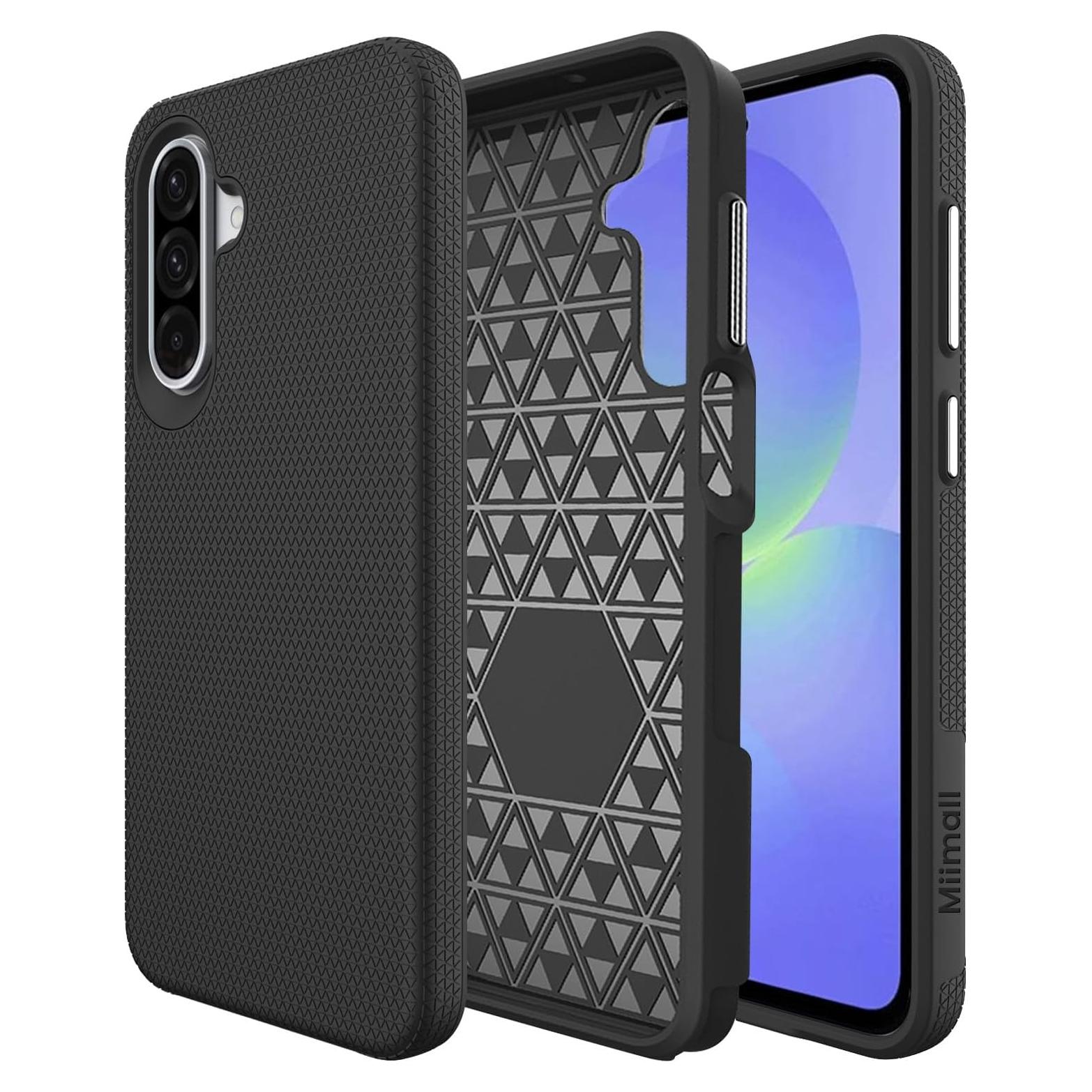 Funda Resistente Miimall para Samsung Galaxy A56 5G - Grado Militar